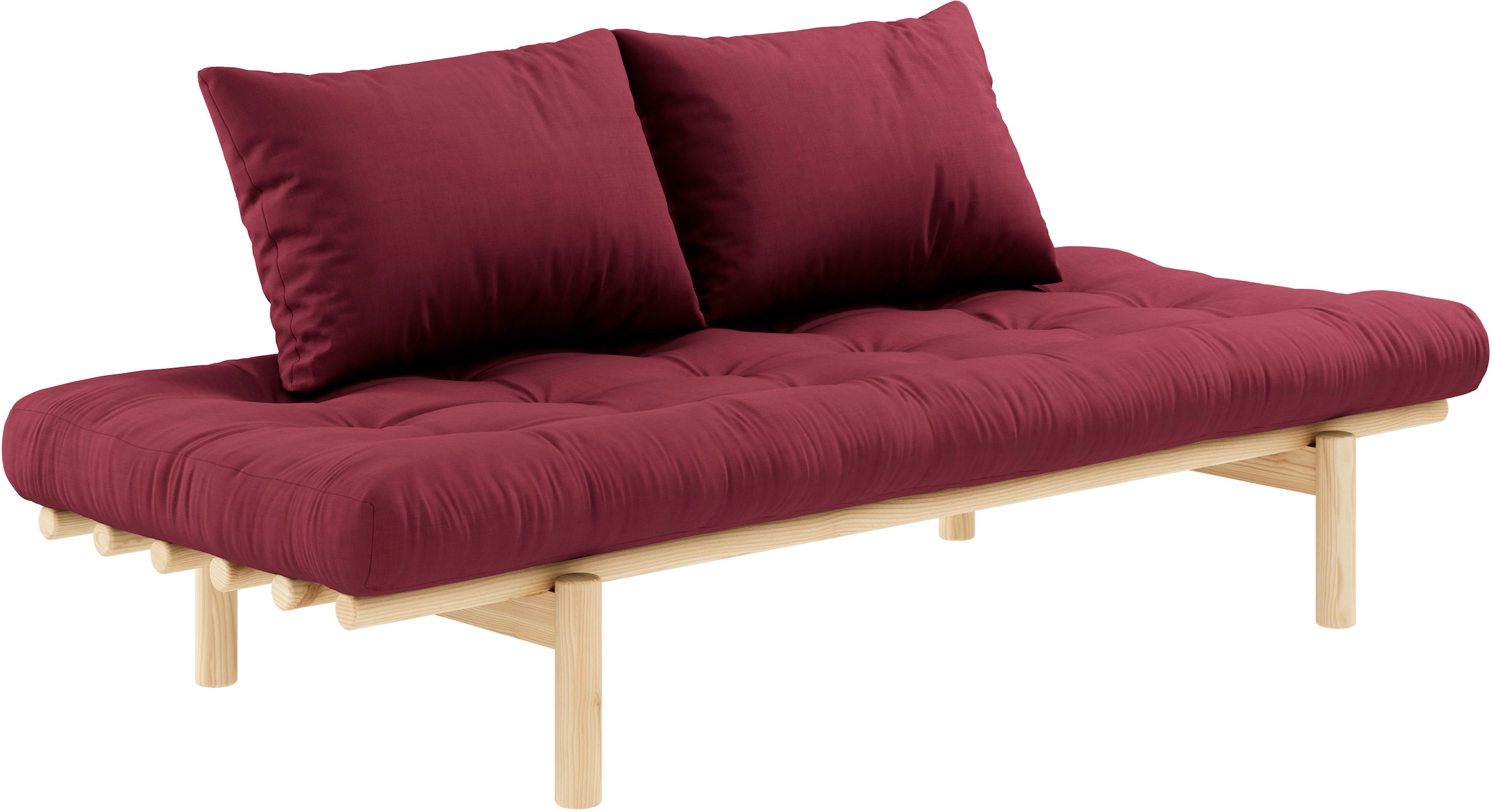 Karup Design Daybett »Pace« Set, 2 Stk. tlg. aus massiven Kiefernholz, inkl. Futonmatratze