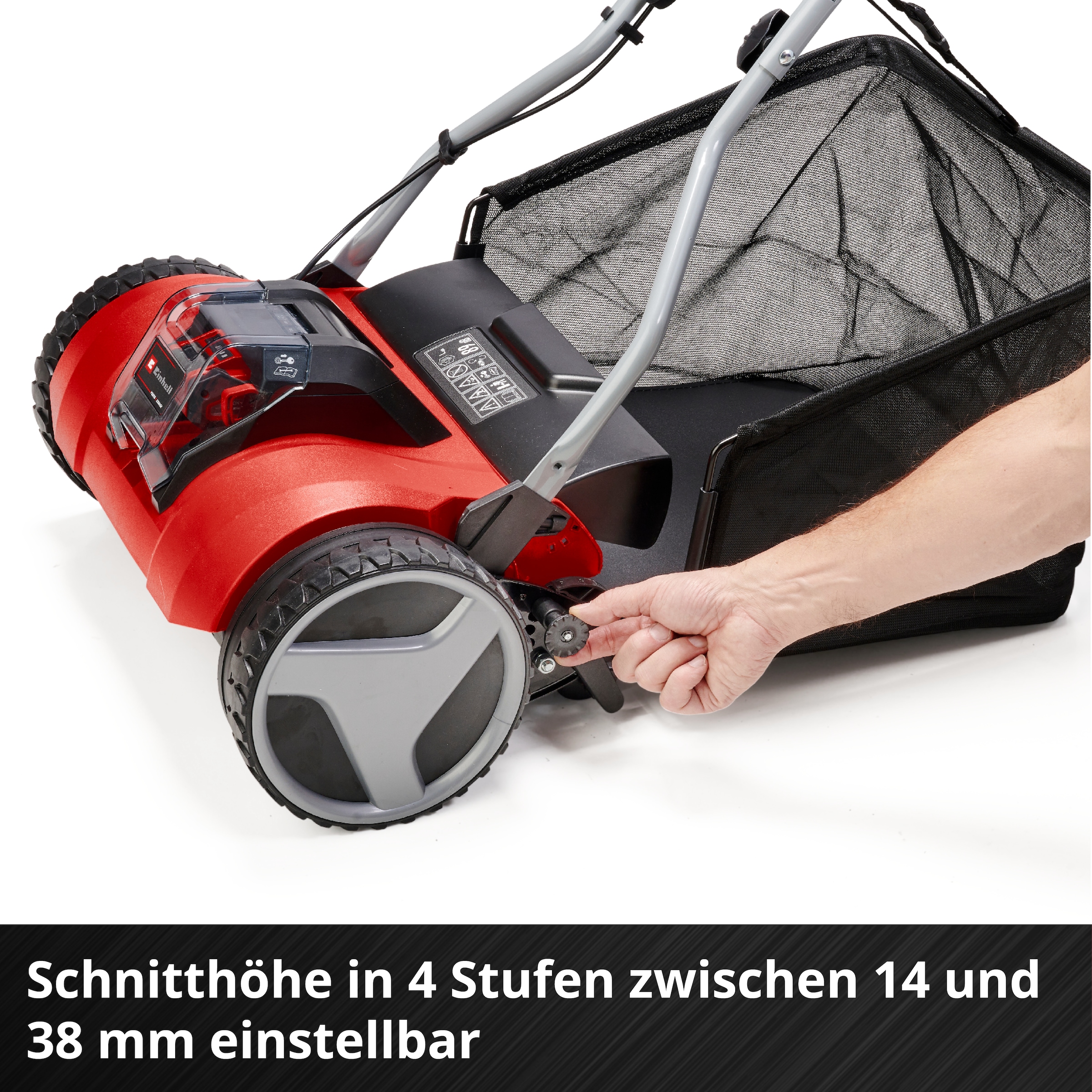 Einhell Akkurasenmäher »Spindelmäher GE-HM 18/38 Li-Solo«, ohne Akku und Ladegerät