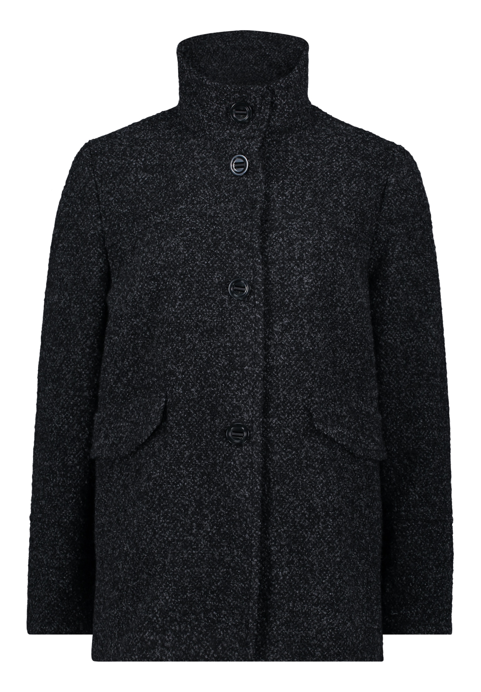 Gil Bret Wolljacke, ohne Kapuze, mit Stehkragen