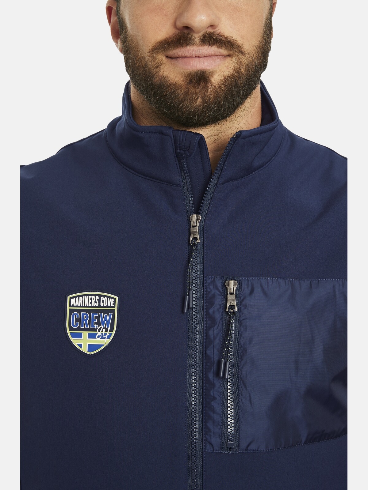 Jan Vanderstorm Softshellweste »Softshell Weste DEMETRI«