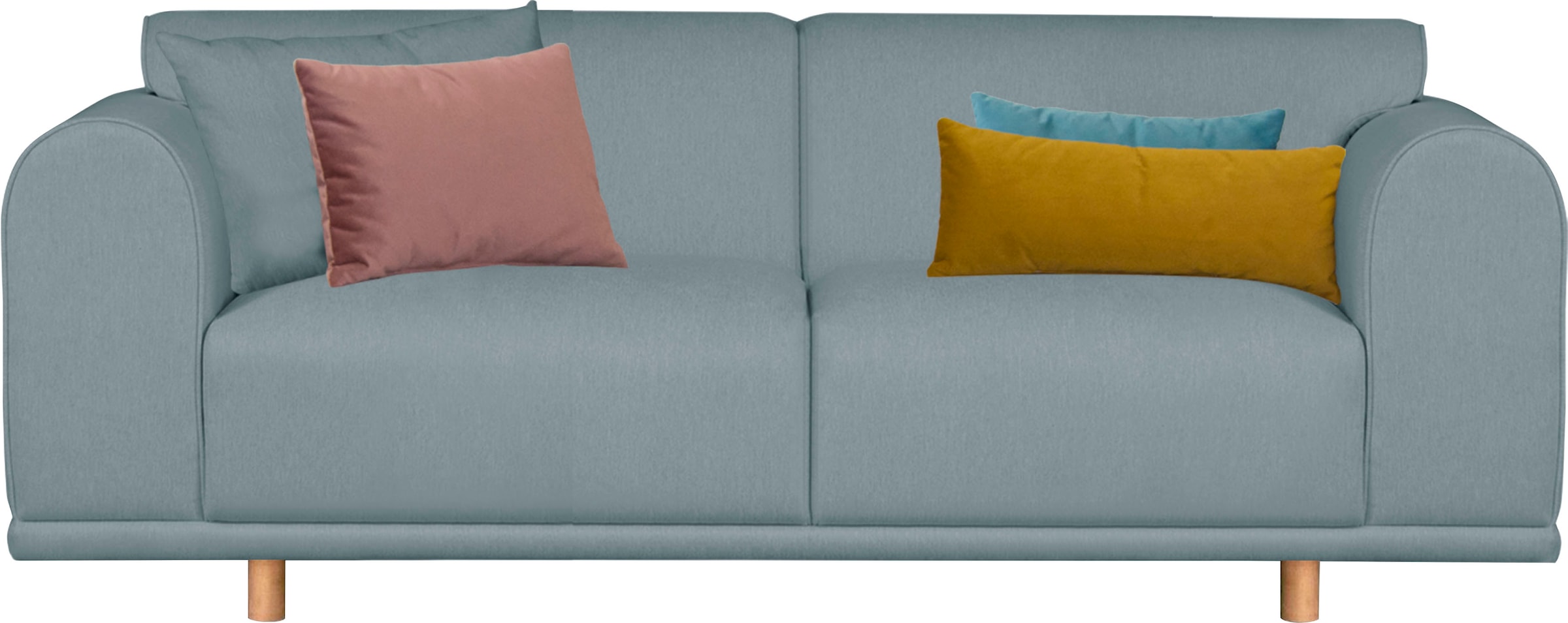 OTTO home 2-Sitzer "Maroon" in skandinavischem Design, mit losen Kissen günstig online kaufen