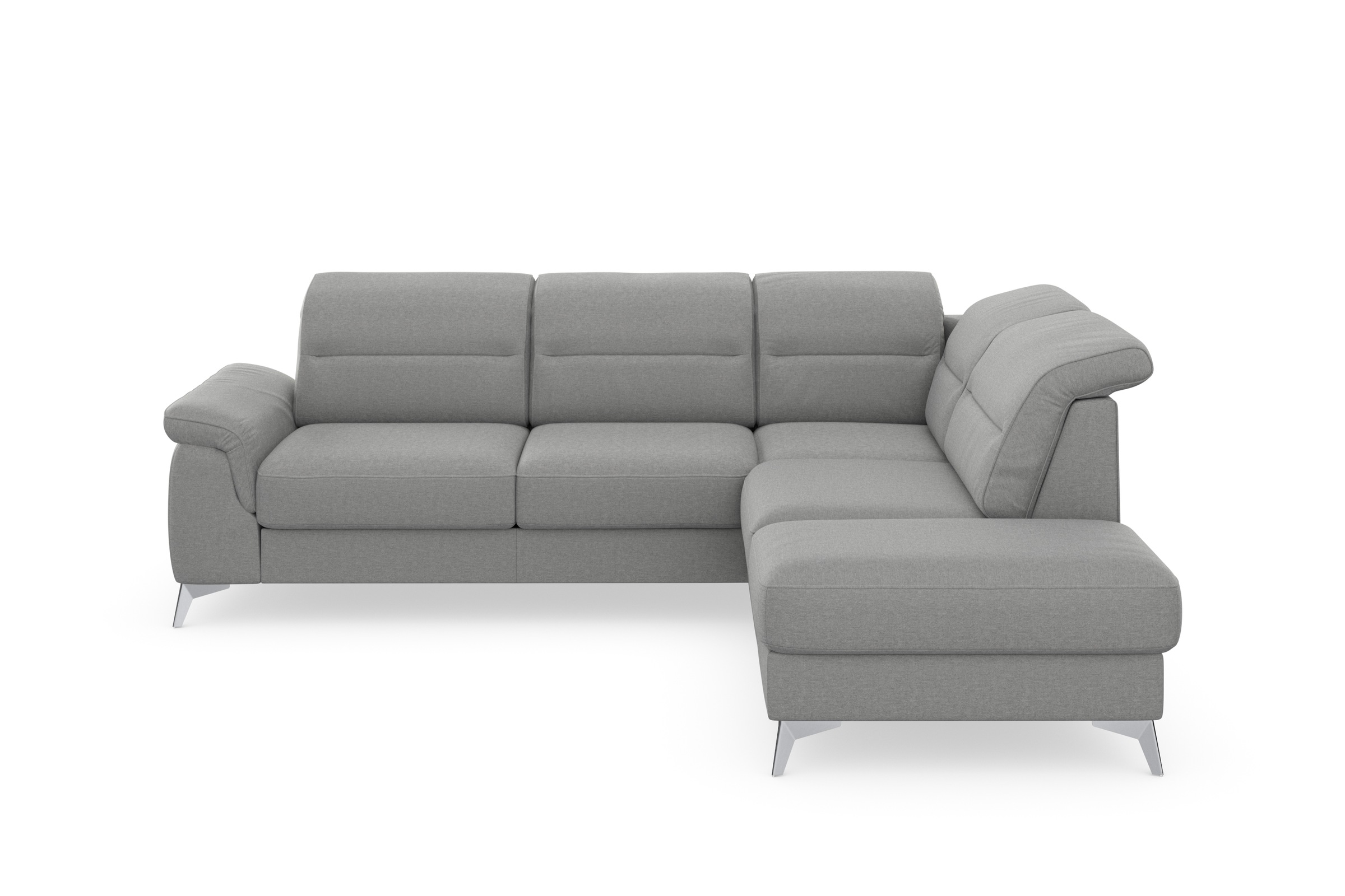 sit&more Ecksofa "Sinatra L-Form", mit Ottomane, optional mit Kopfteilverst günstig online kaufen