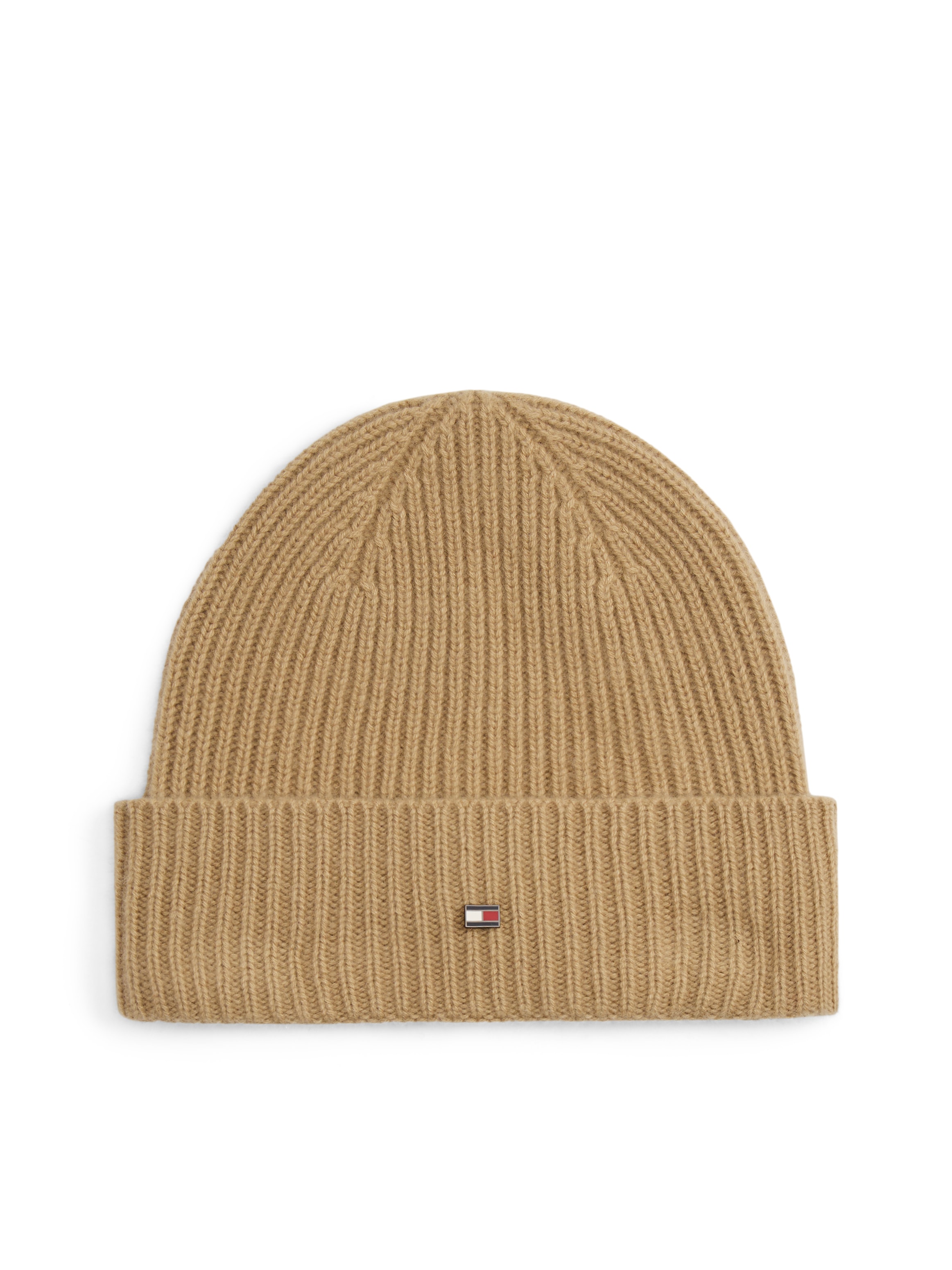 Tommy Hilfiger Beanie "TH FLAG CASHMERE Premium Line", mit Umschlag, aus St günstig online kaufen