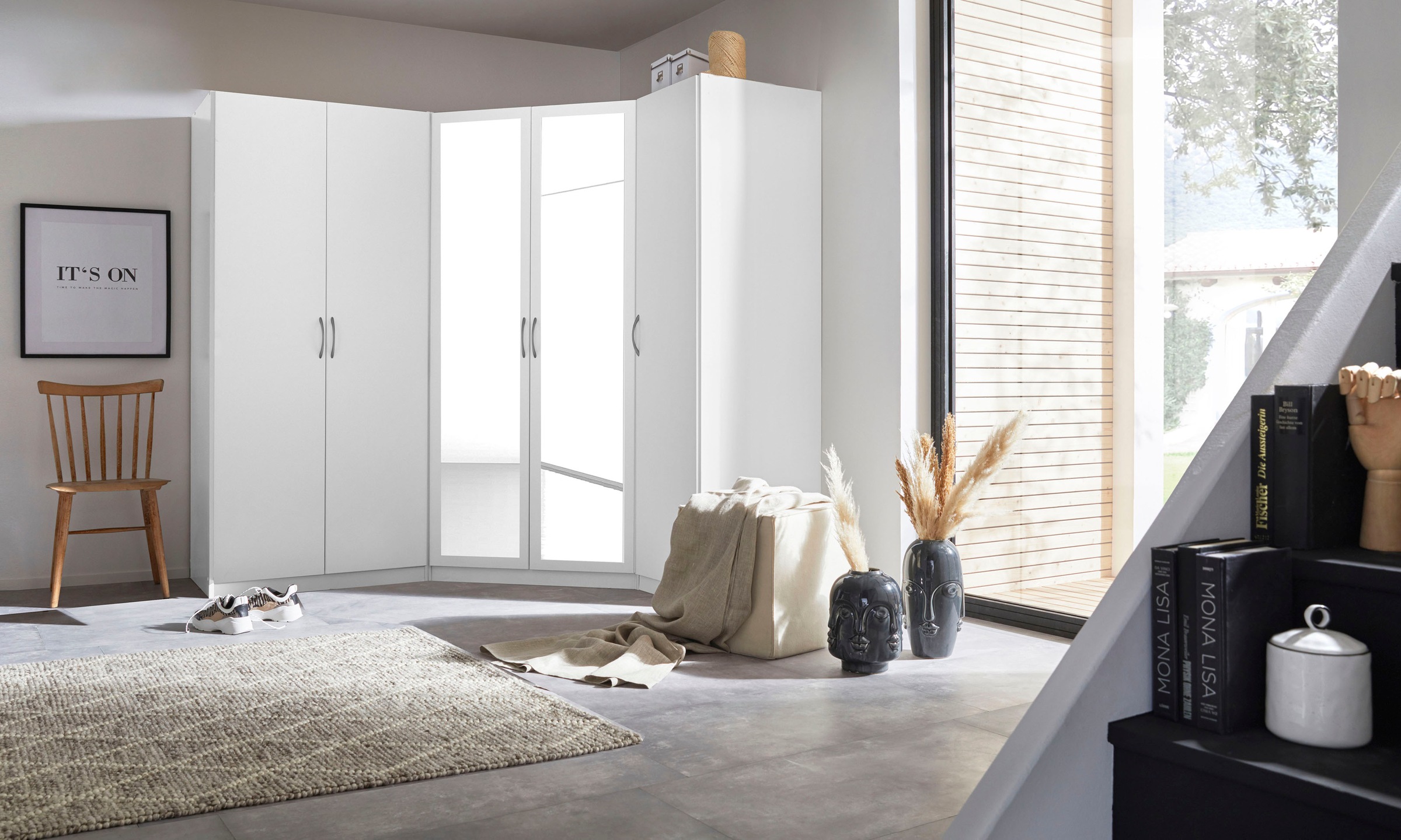 Schrank-Set WIMEX, weiß, Kastenmöbel-Sets, "Bitburg"