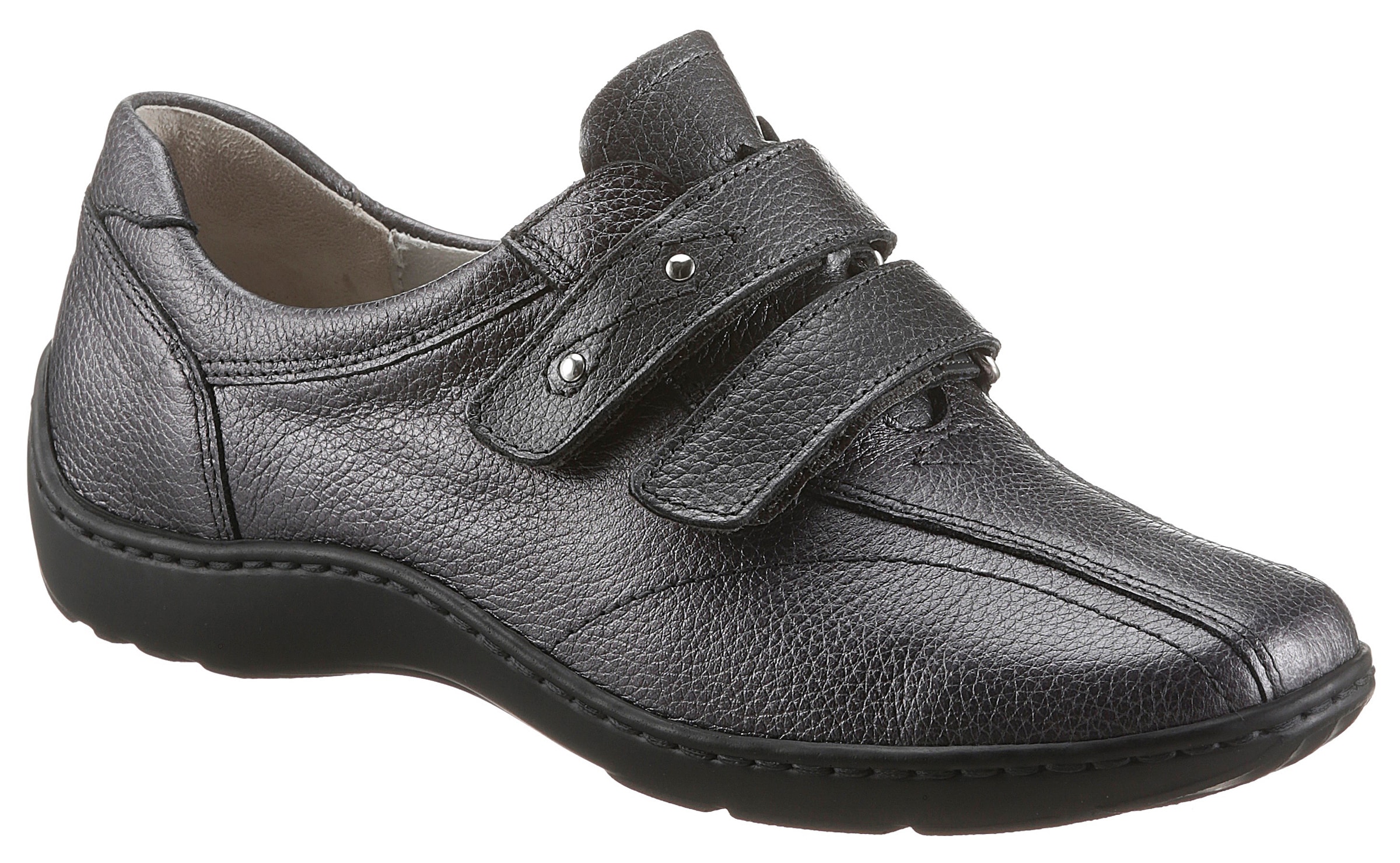 Waldläufer Klettschuh "HENNI", Slipper, Komfortschuh, Bequemschuh mit Klett günstig online kaufen