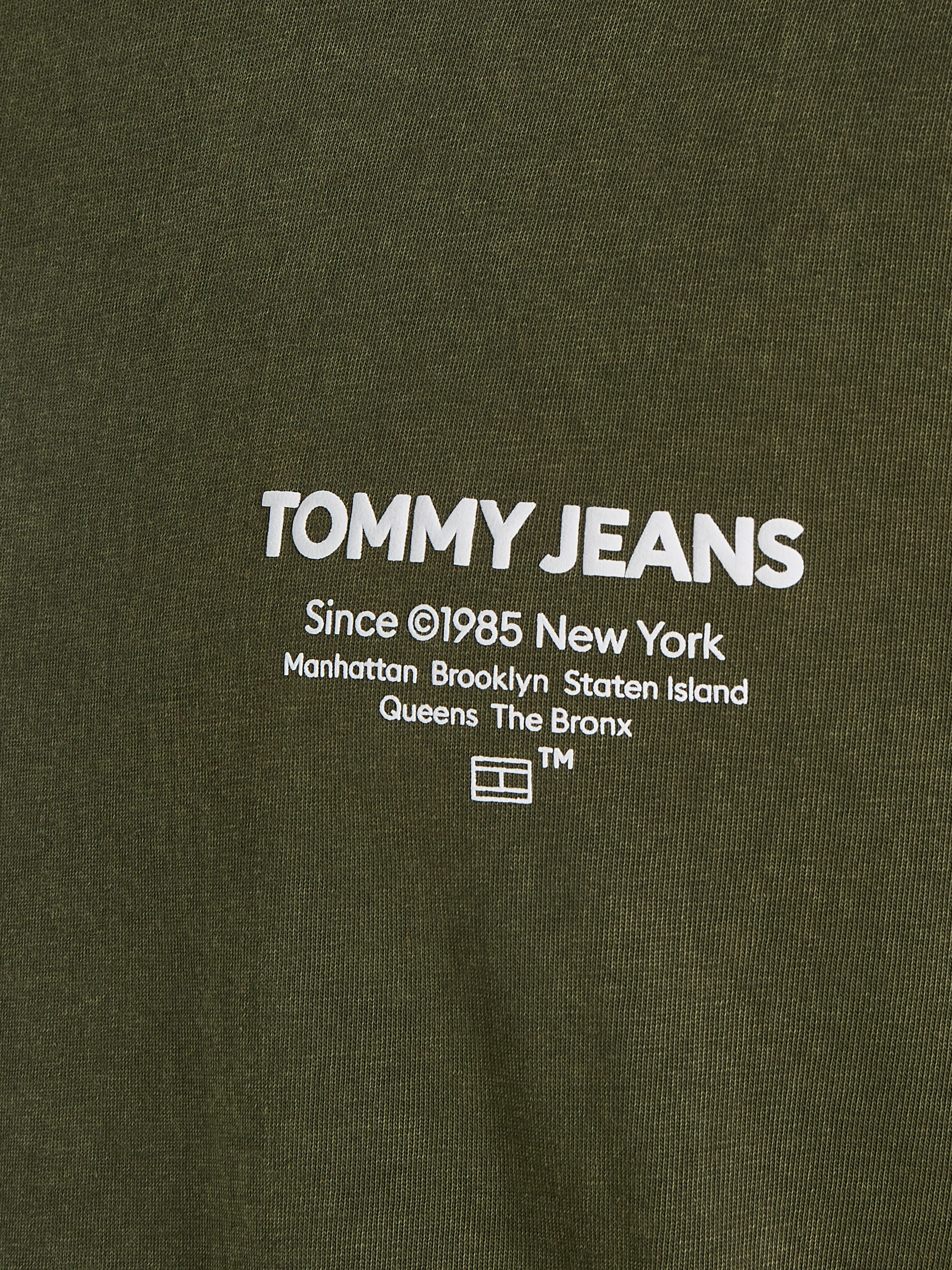 Tommy Jeans T-Shirt »TJM REG WASHED ESSENTIAL TJ TEE«, mit Rückenprint
