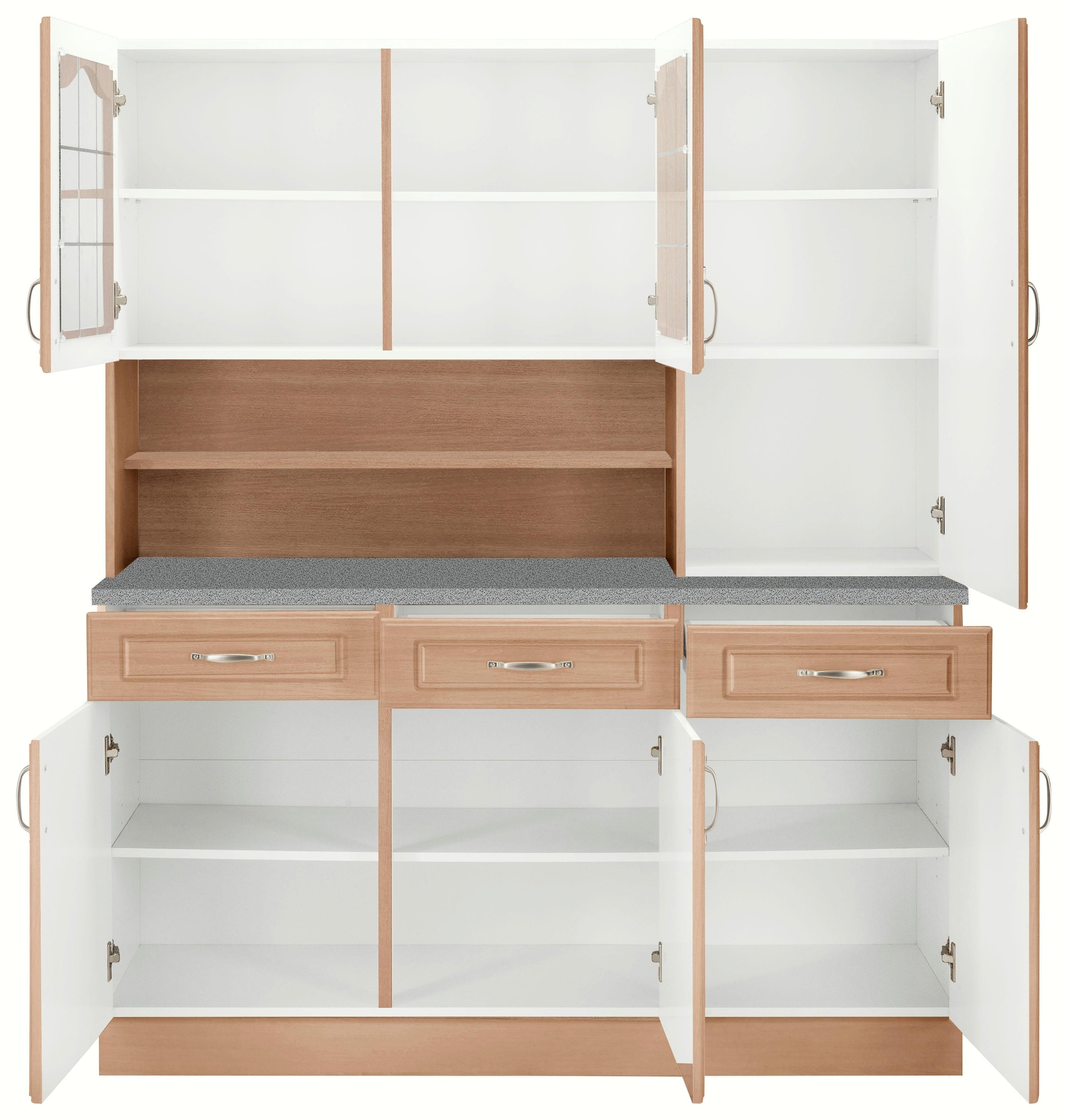 wiho Küchen Küchenbuffet »Linz«, 150 cm breit, in Landhaus-Optik