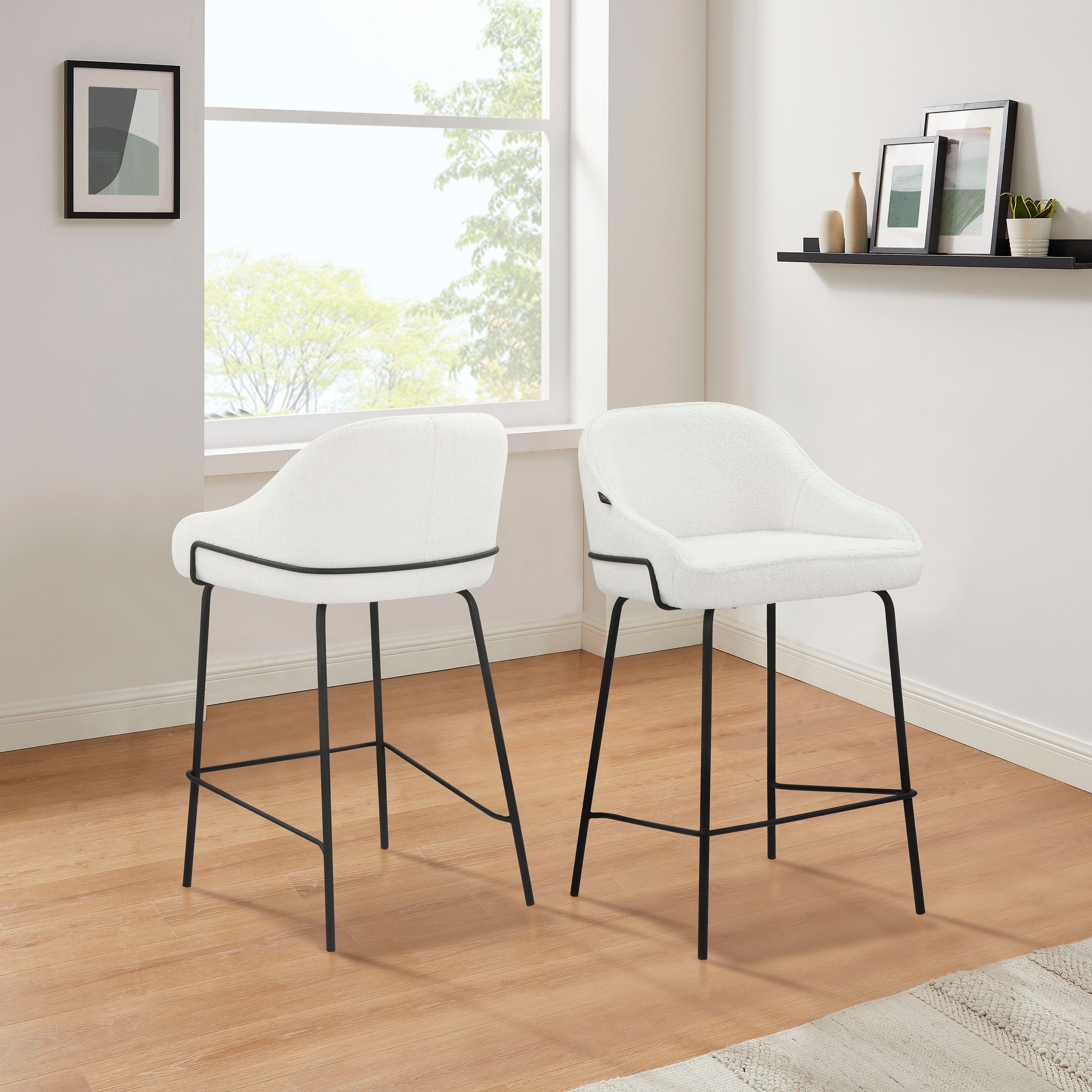 Leonique 4-Fußstuhl "Puant" () 2 Stk.mit Stoff aus Polyester/recyceltem Pol günstig online kaufen