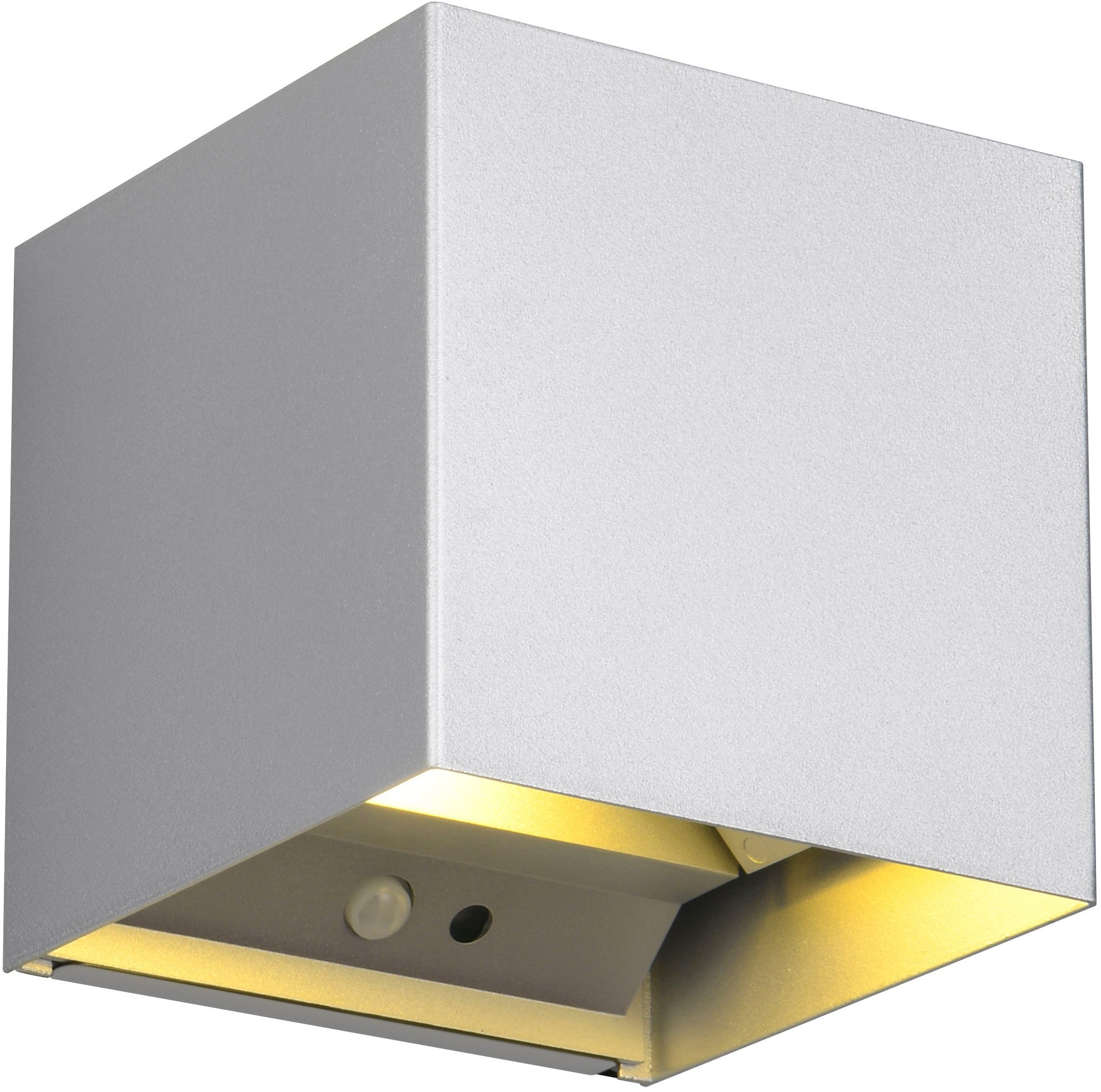 REALITY Leuchten LED Wandleuchte »TALENT«,  mit Magnet Wandhalterung, up-and-down Licht, IP44,  LED fest integriert, Bewegungsmelder, Dämmerungssensor, Akkubetrieb über USB-Anschluss