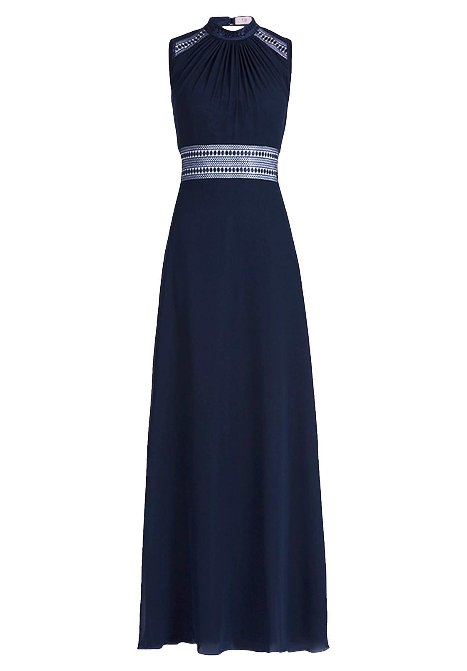 Vera Mont Abendkleid »Damen rückenfrei« Ohne Tasche Aufgesteppte Bänder