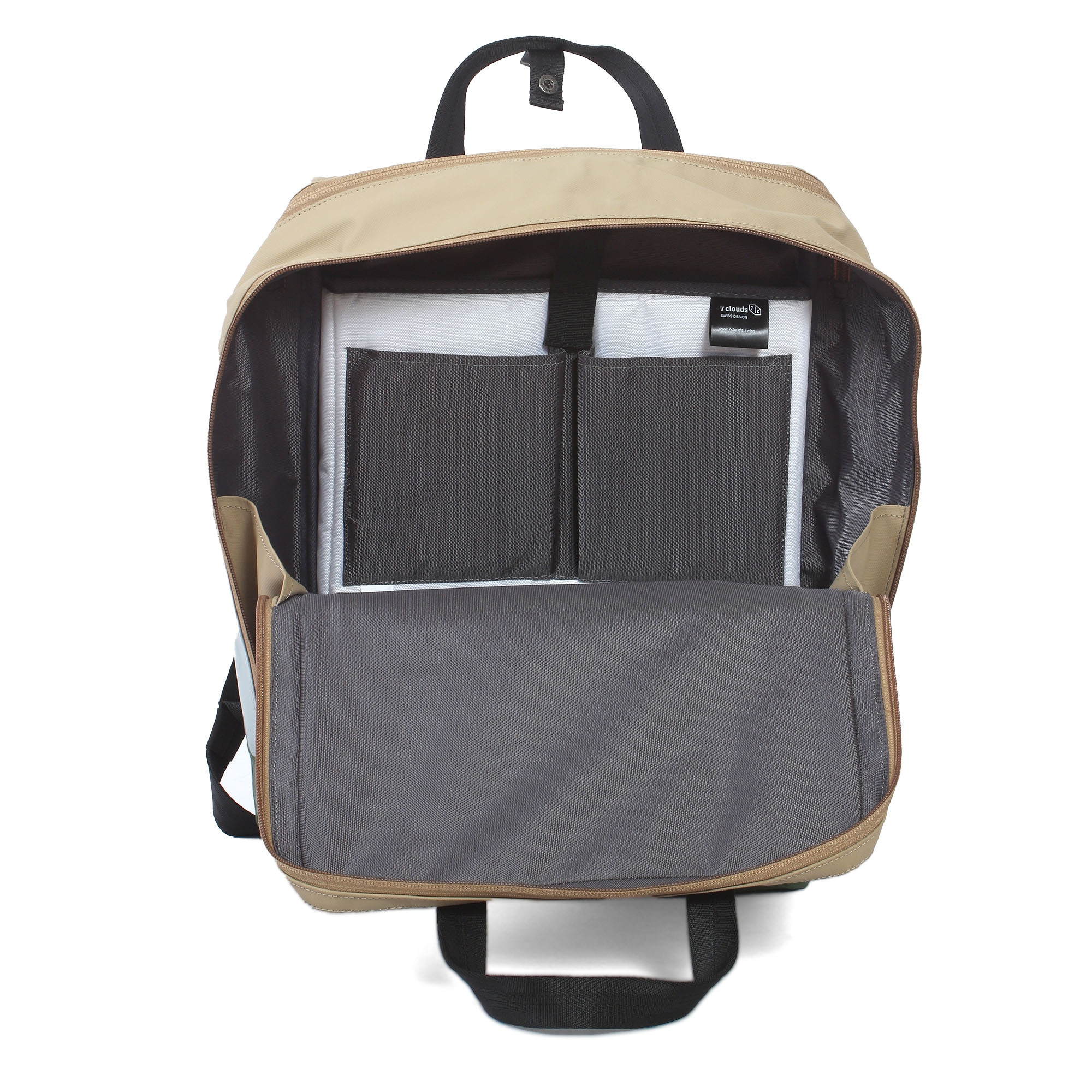 7clouds Laptoprucksack »Agal 7.3 M«, mit recyceltem PET