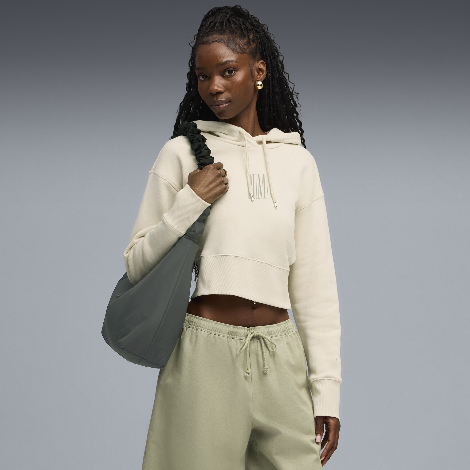 PUMA Hoodie »Premium Essentials Relaxed Graphic Hoodie Damen«