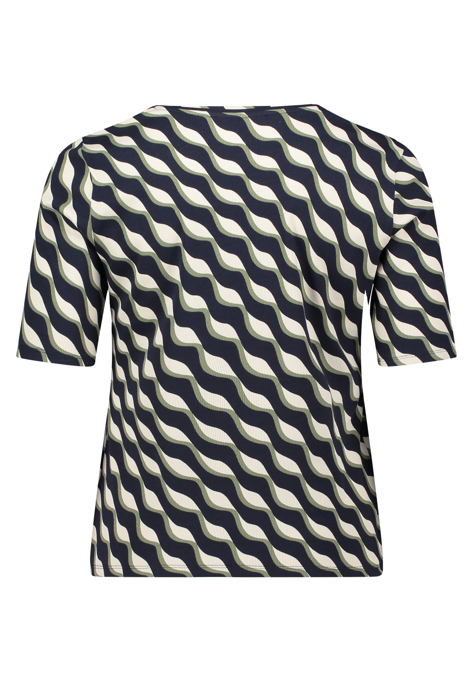 Betty Barclay Kurzarmshirt "Betty Barclay Basic Shirt mit Rippenstruktur", günstig online kaufen