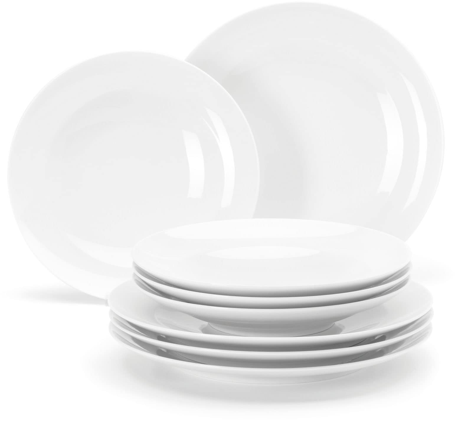 Seltmann Weiden Speiseteller »Liberty weiß« großer Teller, Essensteller, Hauptgerichtteller