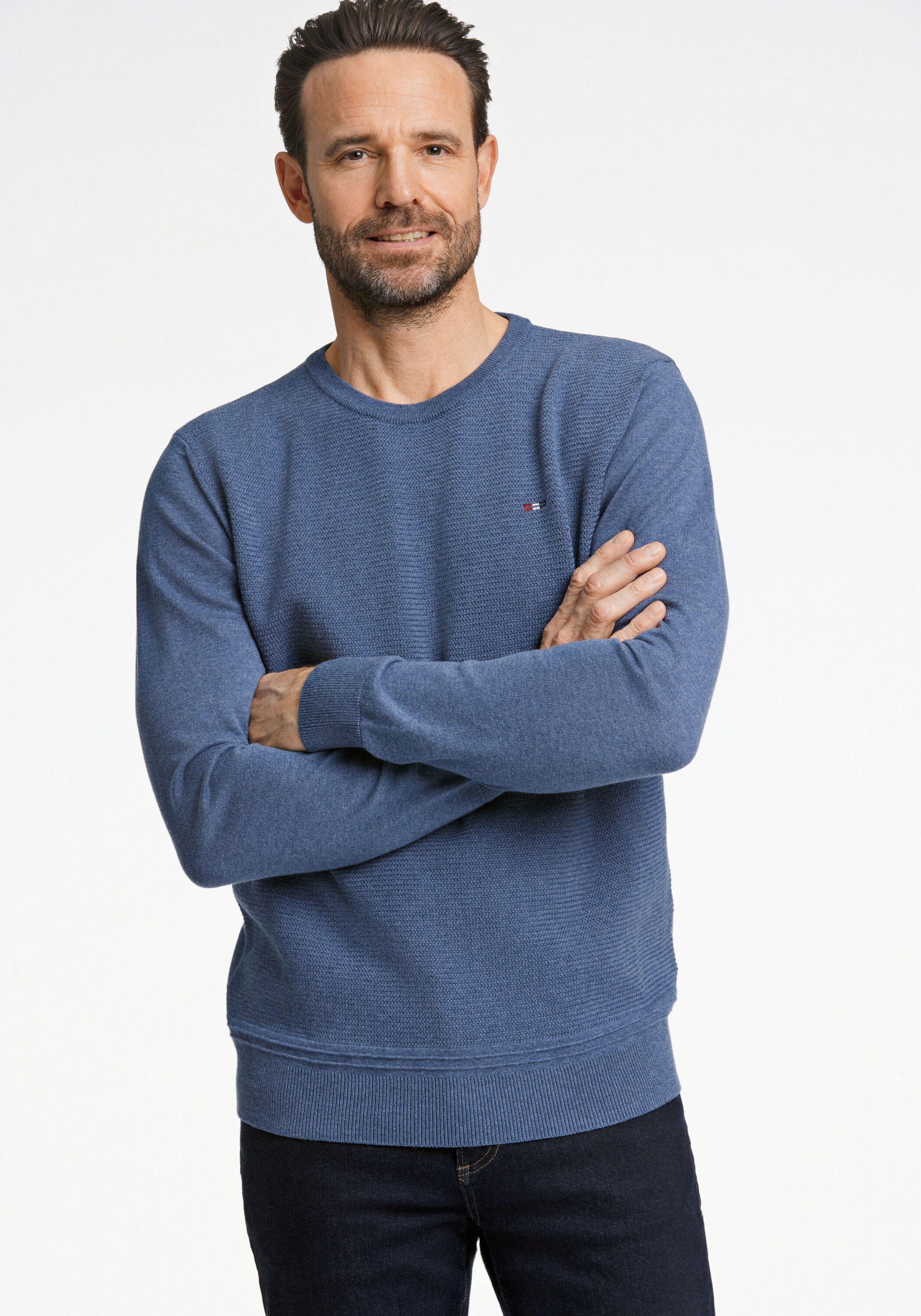 BISON Strickpullover "Strickpullover Comfort Fit" günstig online kaufen