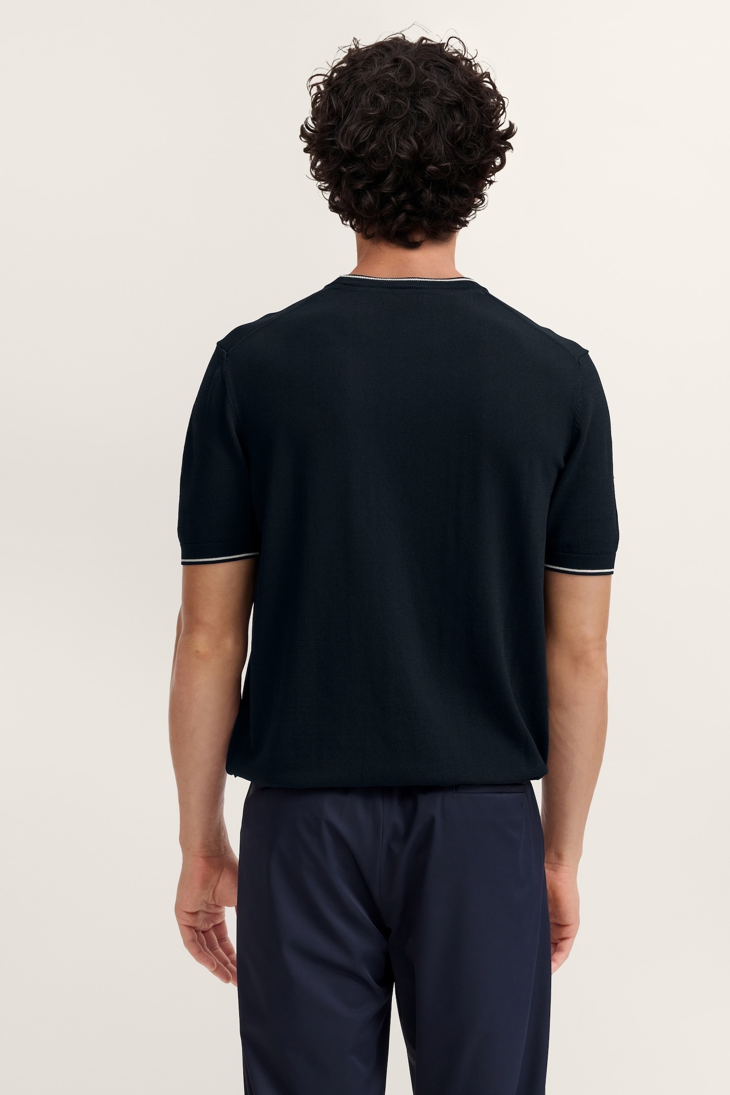 bugatti T-Shirt "Regular Fit" mit Rundhals aus Viskose-Mix günstig online kaufen