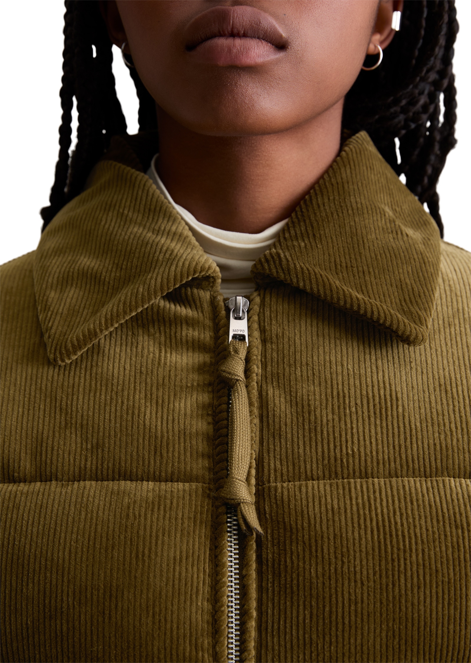 Marc O'Polo DENIM Outdoorjacke »mit weicher Wattierung« ohne Kapuze