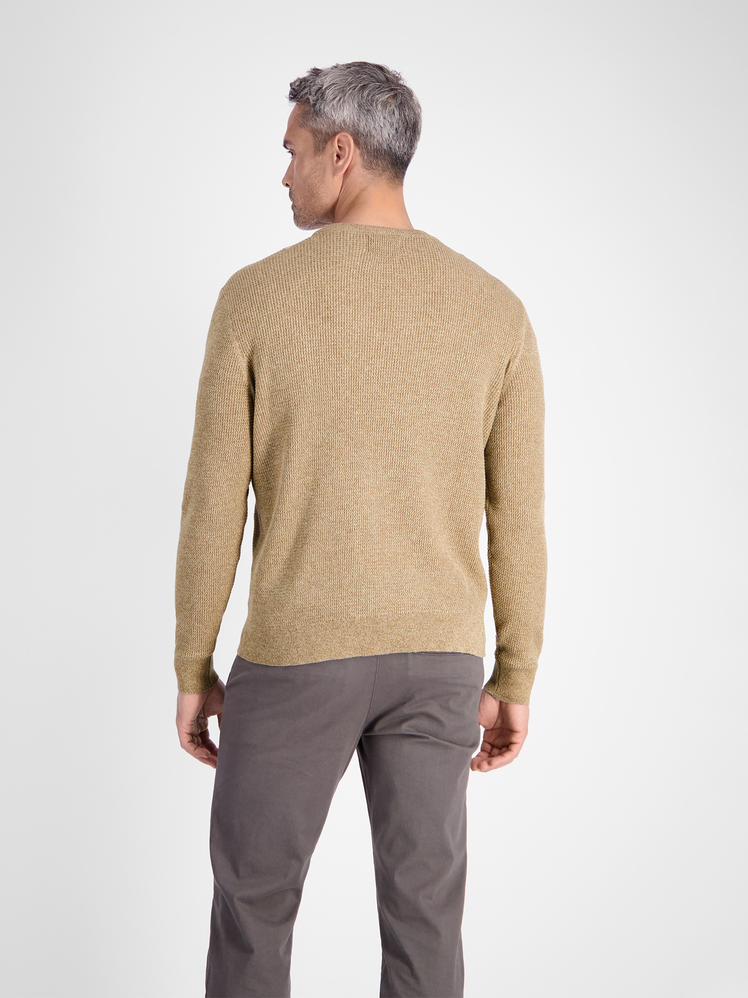 LERROS Strickpullover "LERROS Herren Strickpullover in Strukturqualität" günstig online kaufen