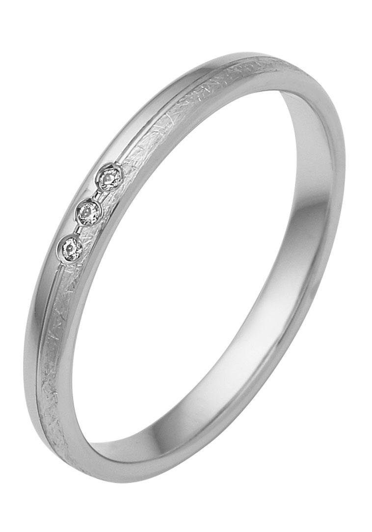Firetti Trauring »Schmuck Geschenk Gold 375 Hochzeit Ehering "LIEBE"«, Made in Germany, wahlweise mit oder ohne Brillanten
