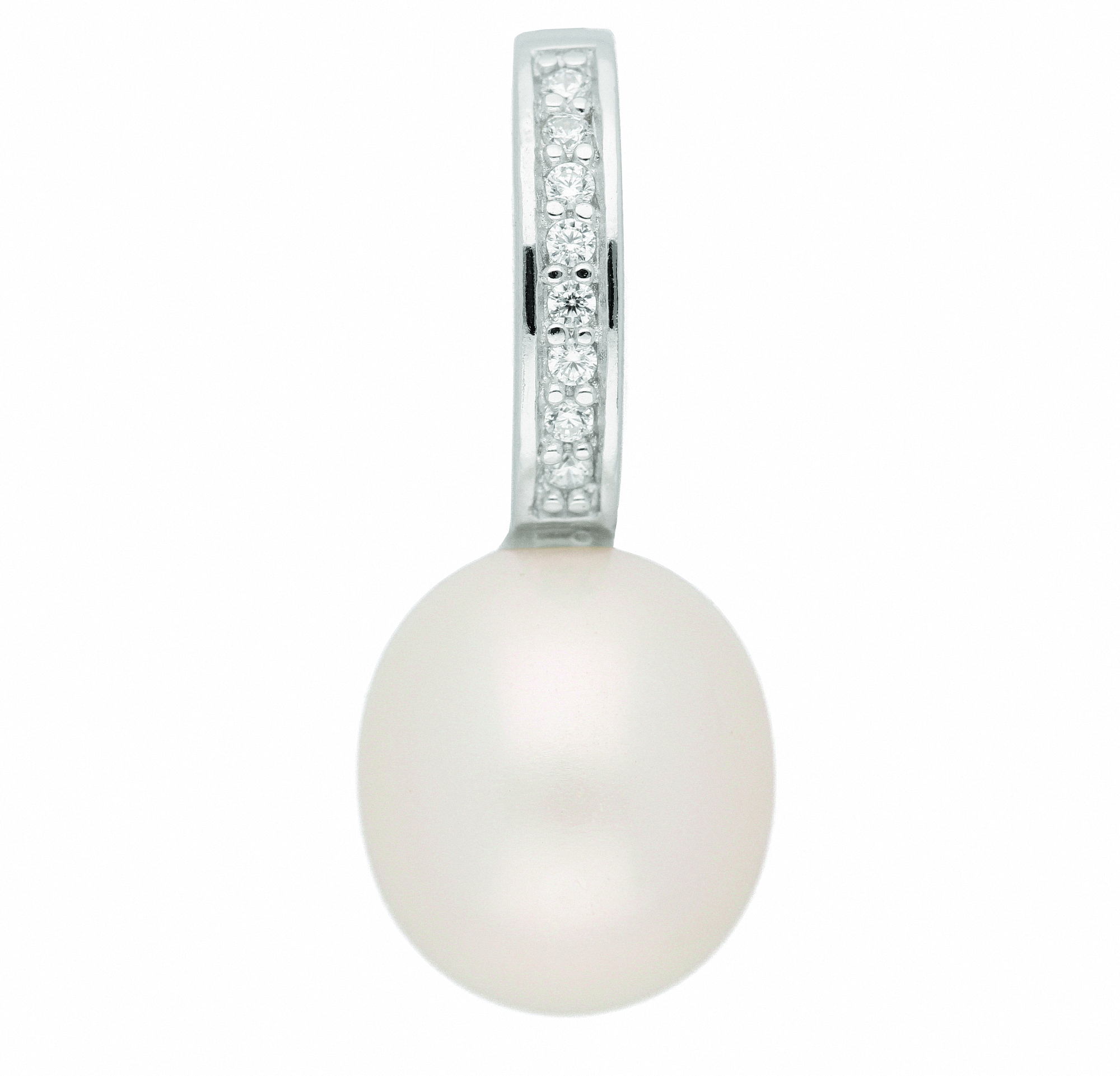 Adelia´s Kettenanhänger »Damen Silberschmuck 925 Silber Anhänger mit Zirkonia« 925 Sterling Silber Silberschmuck für Damen