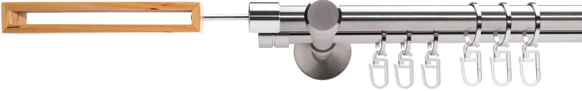 Liedeco Gardinenstange "Stil Herning" Ø 16 mm 2 läufig-läufig Fixmaß 2-läuf günstig online kaufen