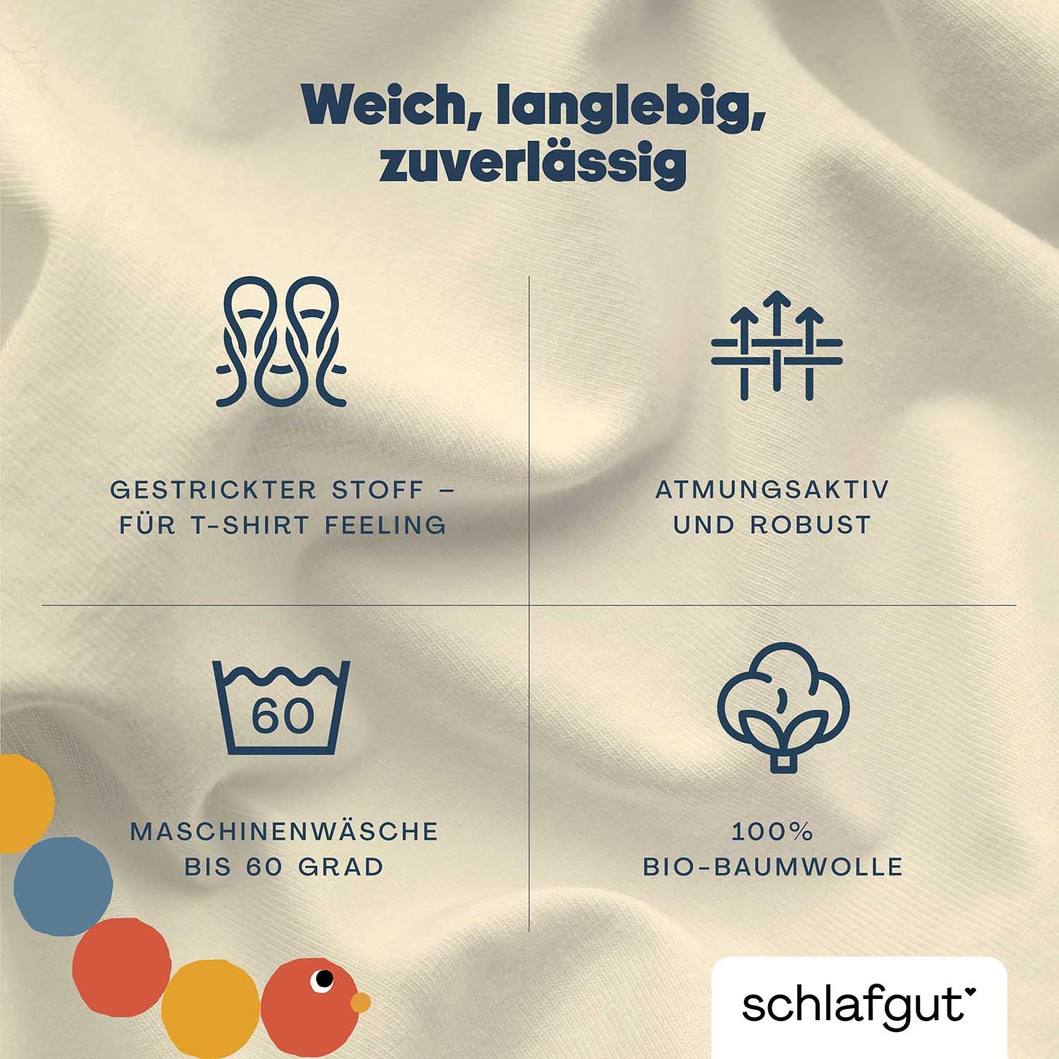 Schlafgut Spannbettlaken »Casual Mini Spannbettlaken«, für Kinder, MADE IN GREEN by OEKO-TEX®