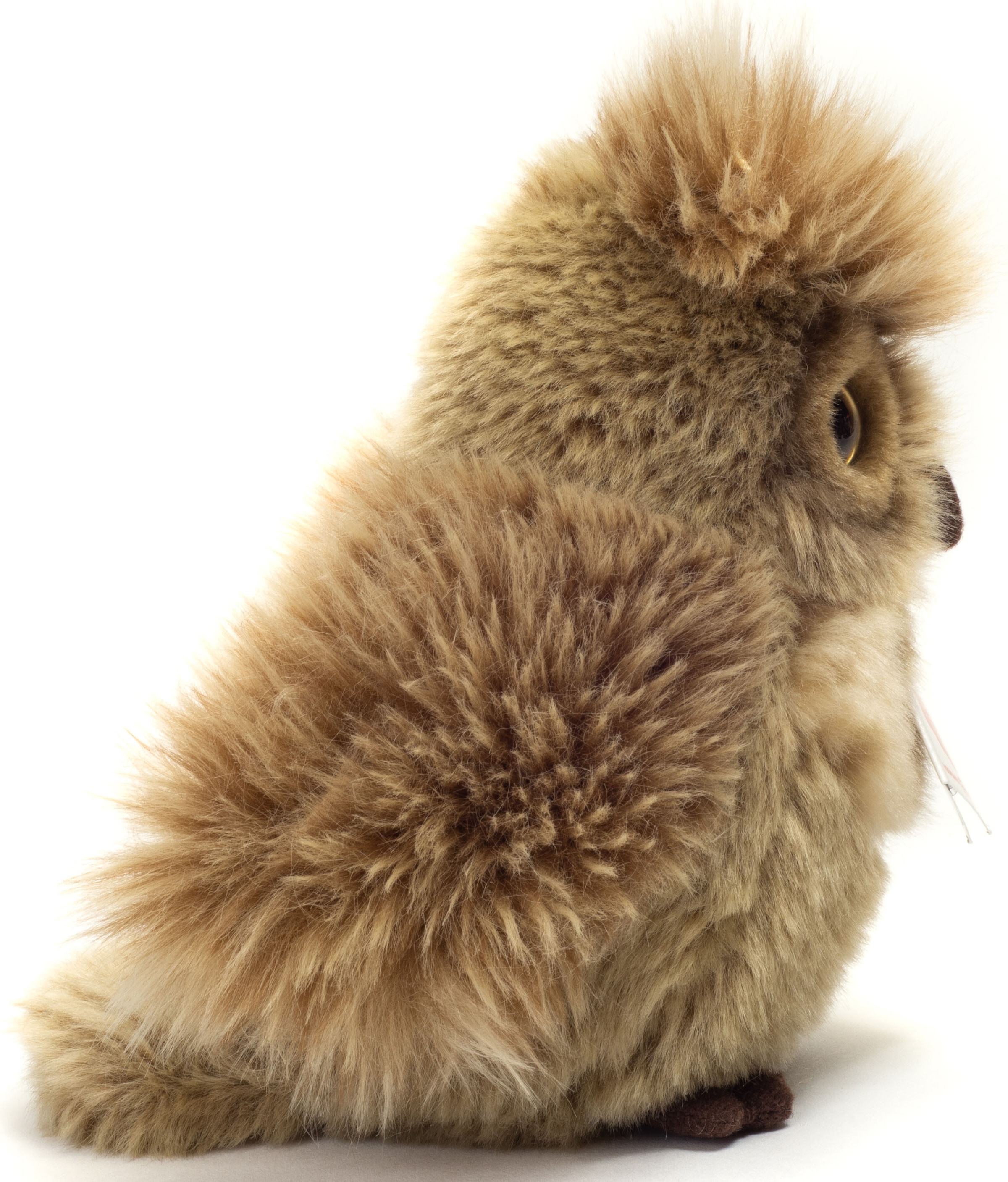 Teddy Hermann® Kuscheltier »Eule graubraun, 17 cm«, zum Teil aus recyceltem Material