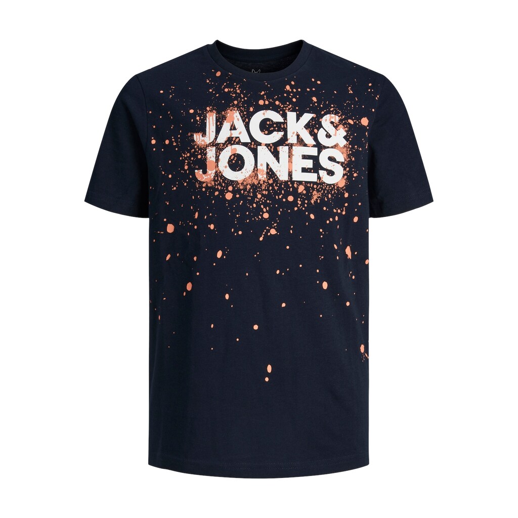 Jack & Jones Junior T-Shirt »JCOSPLASH SMU TEE SS CREW NECK JNR«