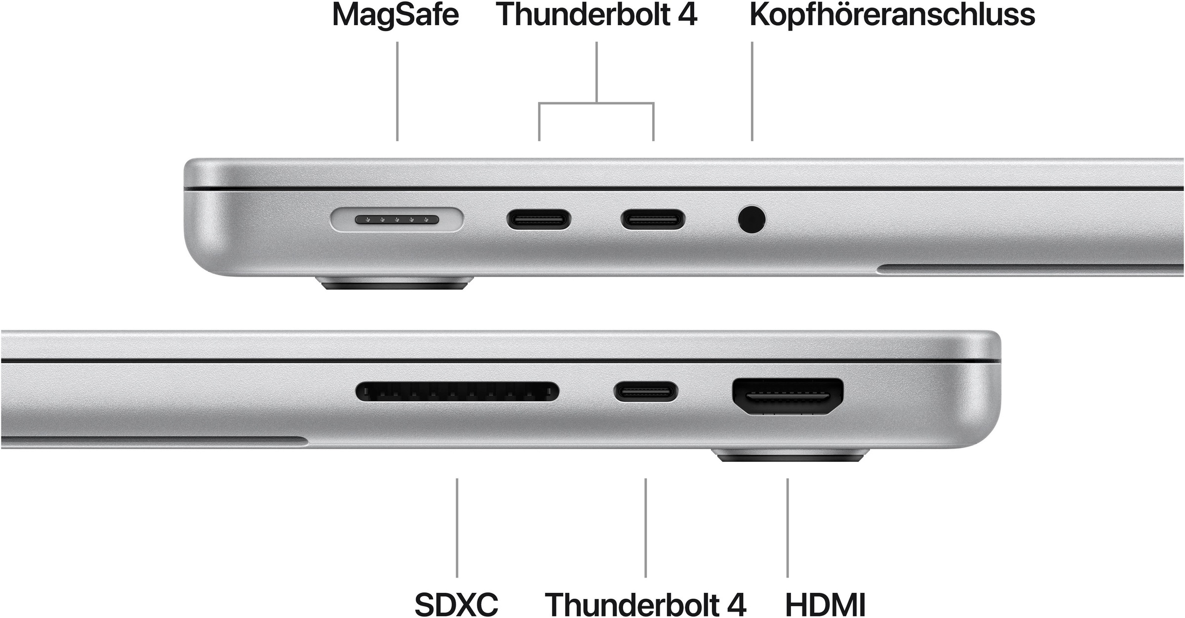 Apple Notebook »MacBook Pro 14'' CTO«, 35,97 cm, / 14,2 Zoll, Apple, M4, 10-Core GPU, 512 GB SSD