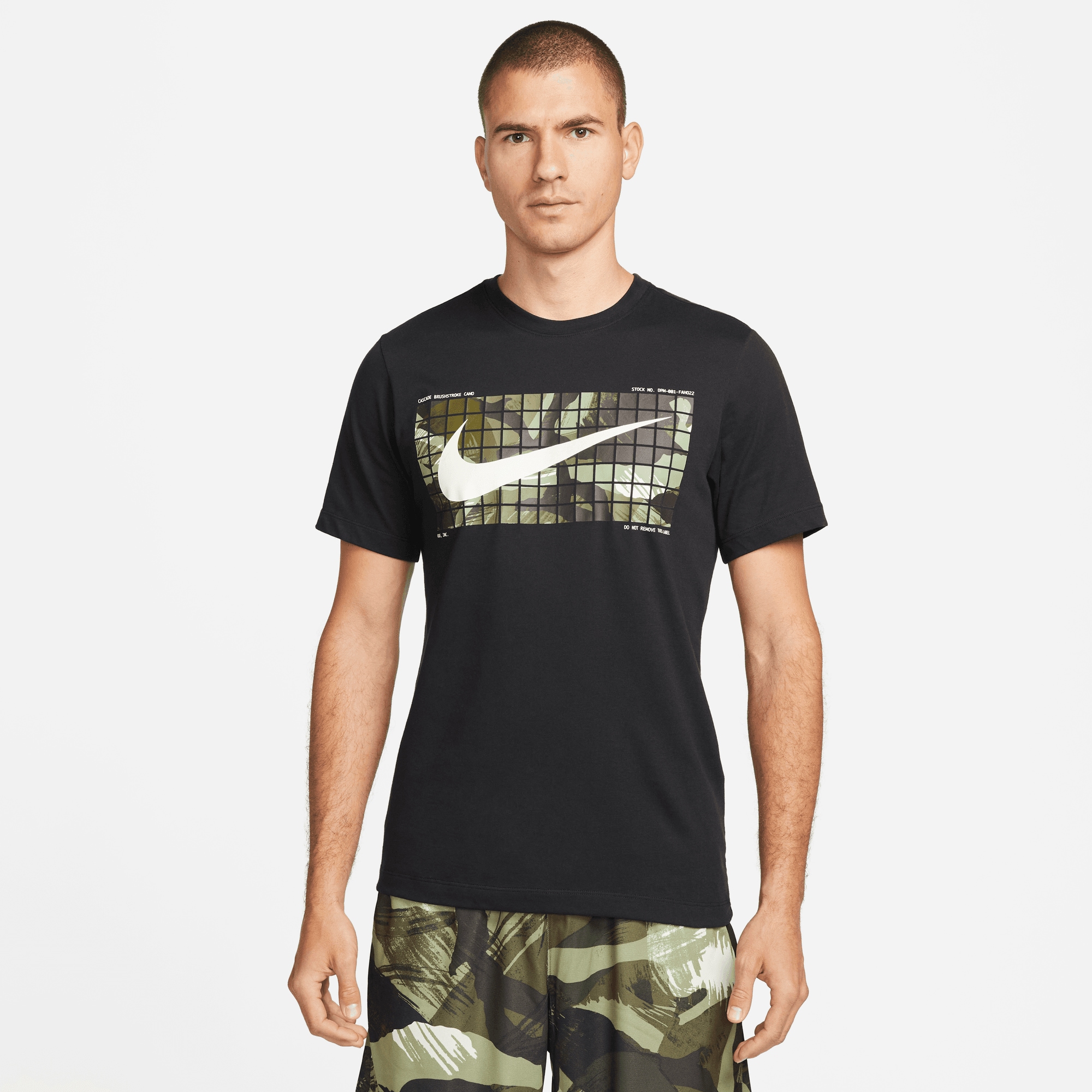 Nike Trainingsshirt "DRI-FIT MENS CAMO FITNESS T-SHIRT" günstig online kaufen