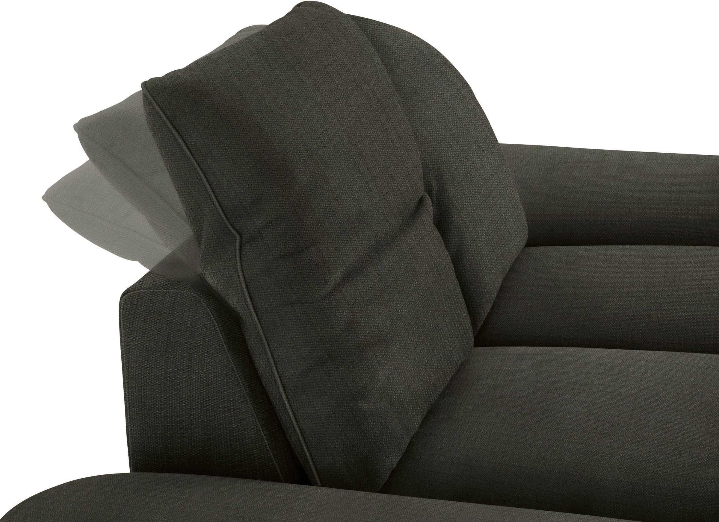 W.SCHILLIG 2,5-Sitzer »enjoy&MORE«, mit Sitztiefenverstellung, Füße silber matt, Breite 232 cm