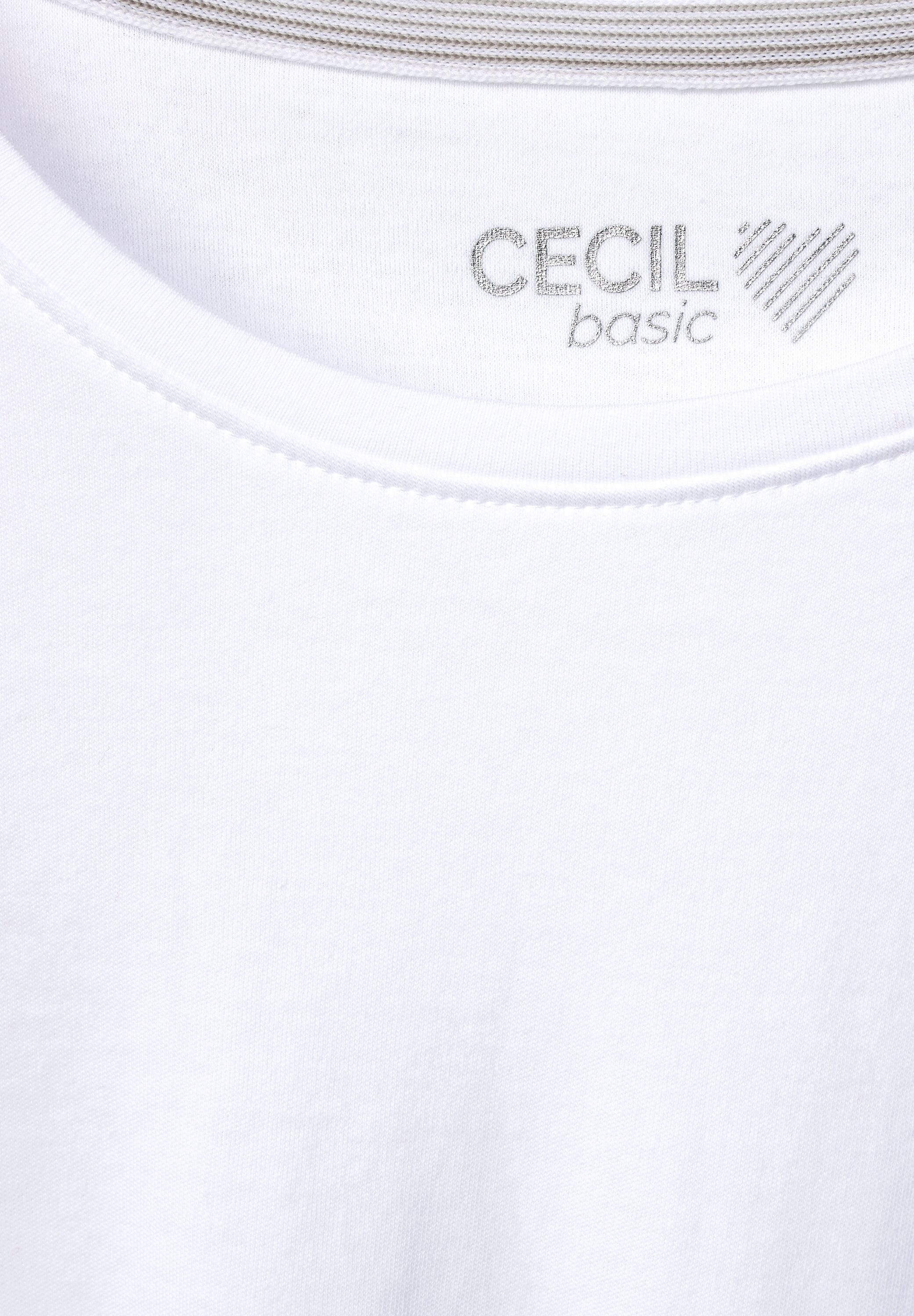 Cecil 3/4-Arm-Shirt, aus reiner Baumwolle