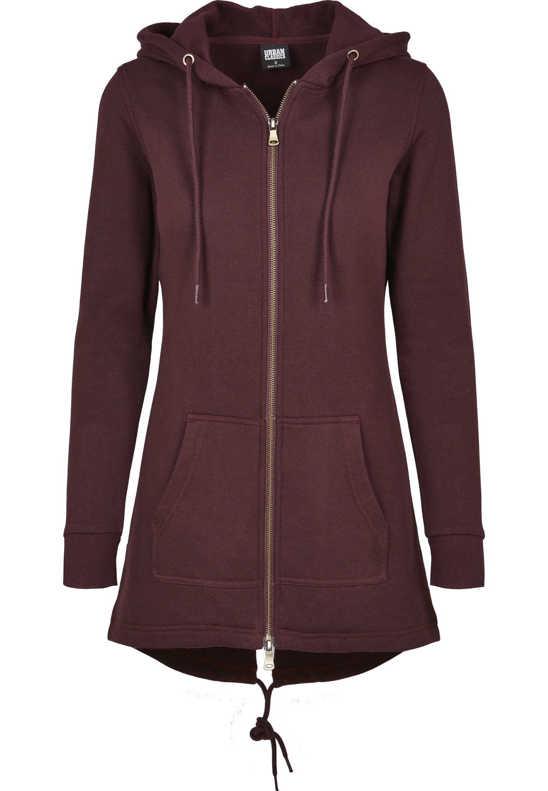 URBAN CLASSICS Sweatjacke "Urban Classics Damen Ladies Sweat" 1 Stk. günstig online kaufen