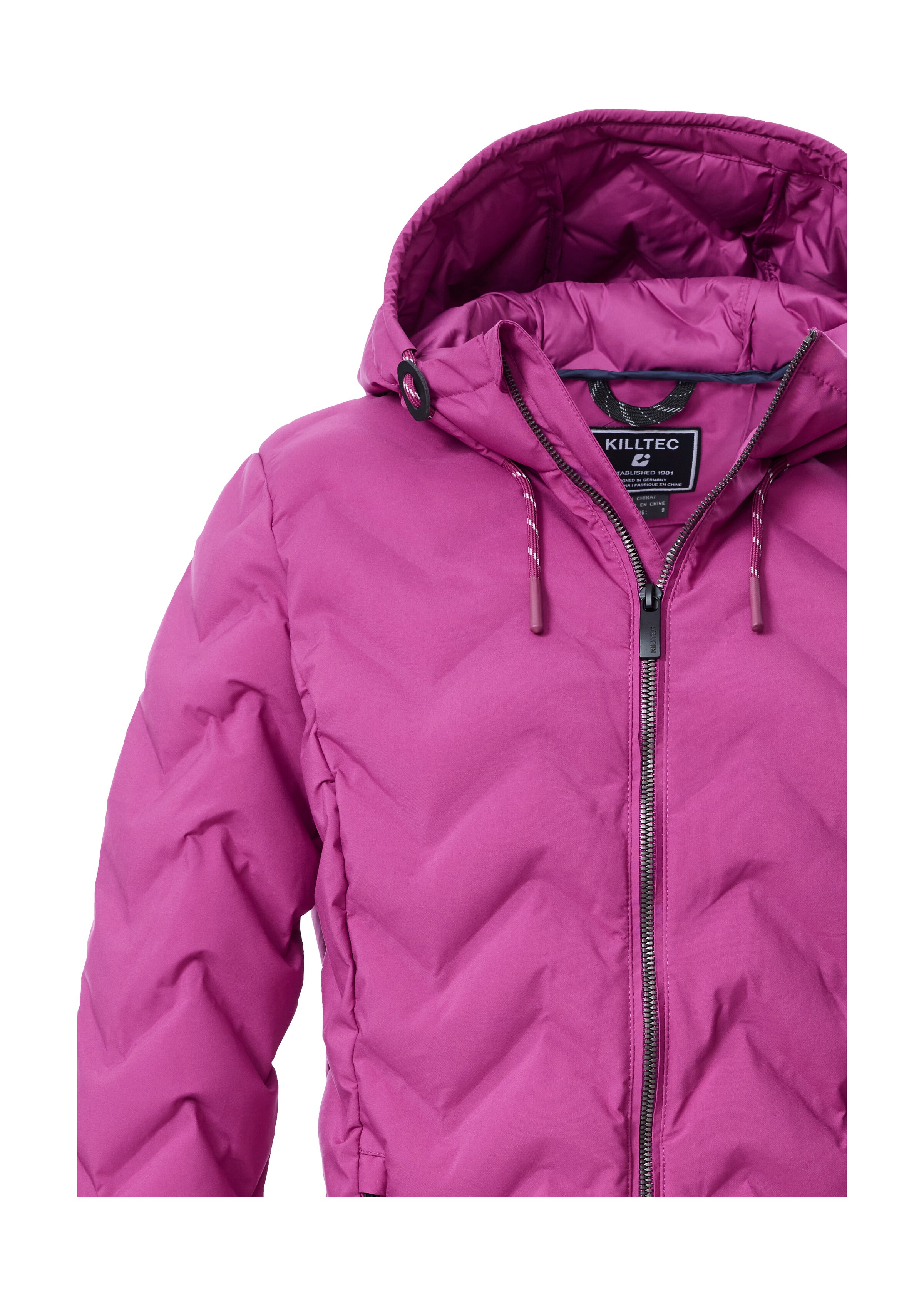 Thumbnail - Killtec Steppjacke "KOW 23 WMN QLTD JCKT" Wasserabweisende Damenjacke mit verstellbarer Kapuze und Taschen