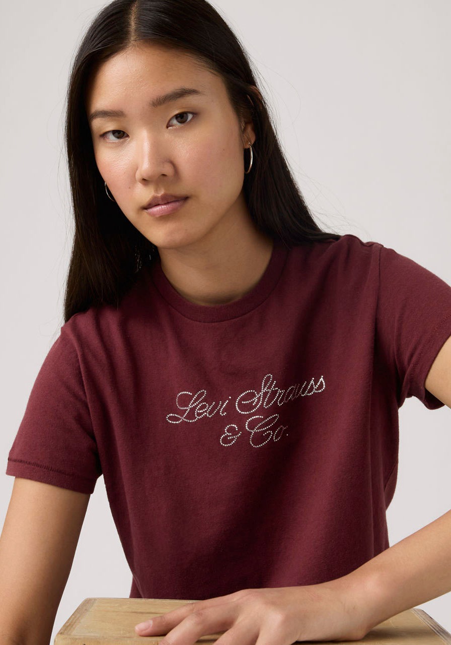 Levi's Graphic Classic T-Shirt Levi's Script Tawny XS 3
