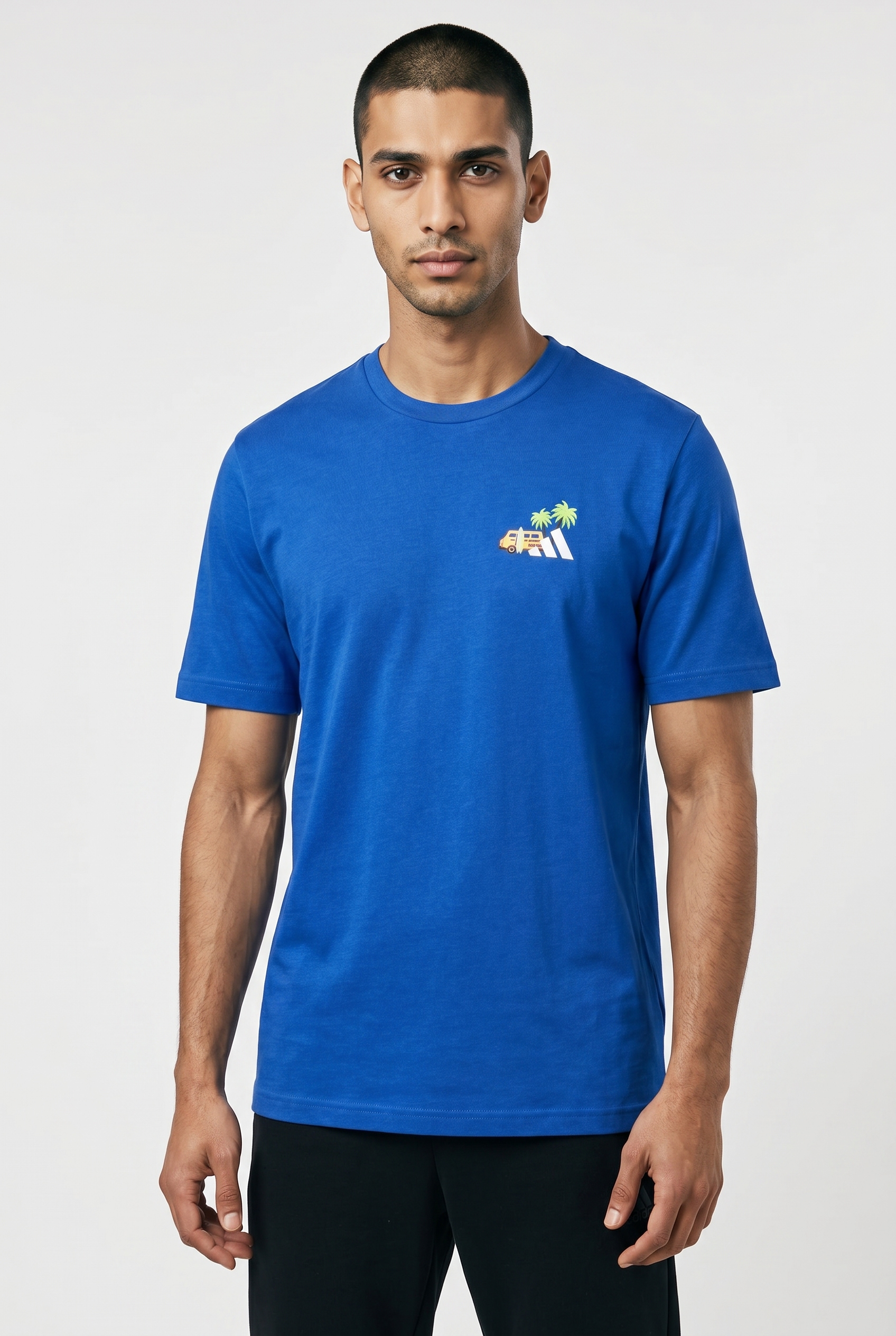 adidas Sportswear T-Shirt "MINI EMBROIDERY SURFING GRAPHIC"