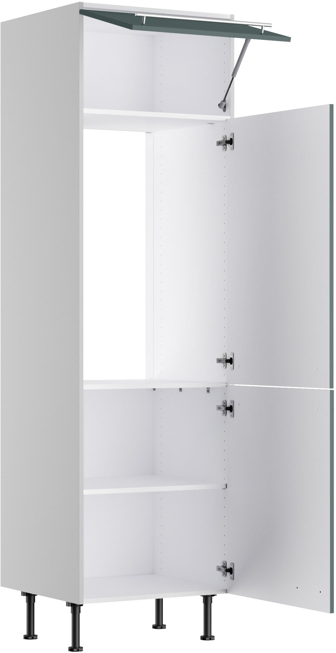 OPTIFIT Kühlumbauschrank »Bern2«, Breite 60 cm, Höhe 211,8 cm, 1 Klappe, 2 Türen, 1 Einlegeboden