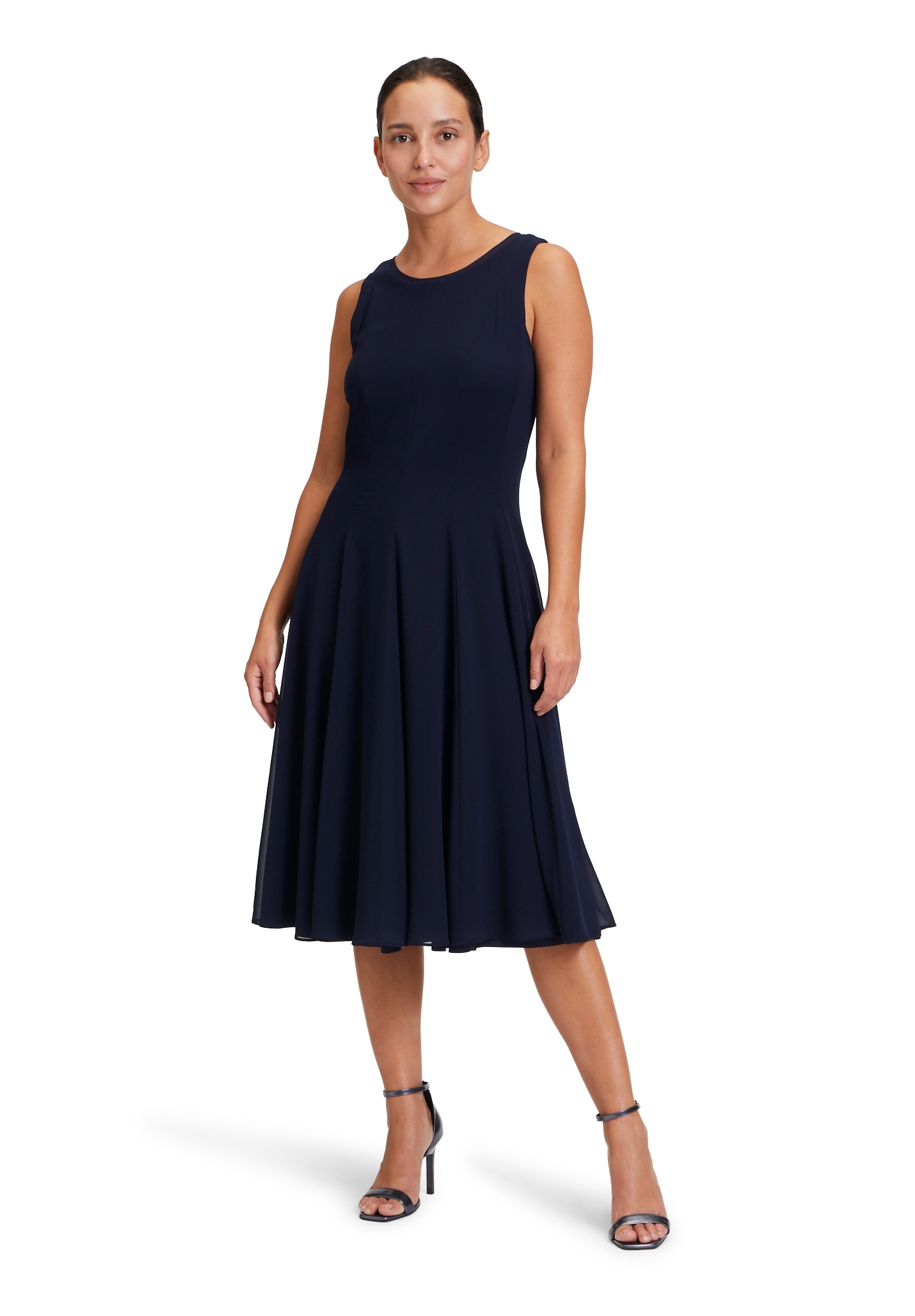 Vera Mont Chiffonkleid »Vera Mont Chiffonkleid kurzarm«, Material