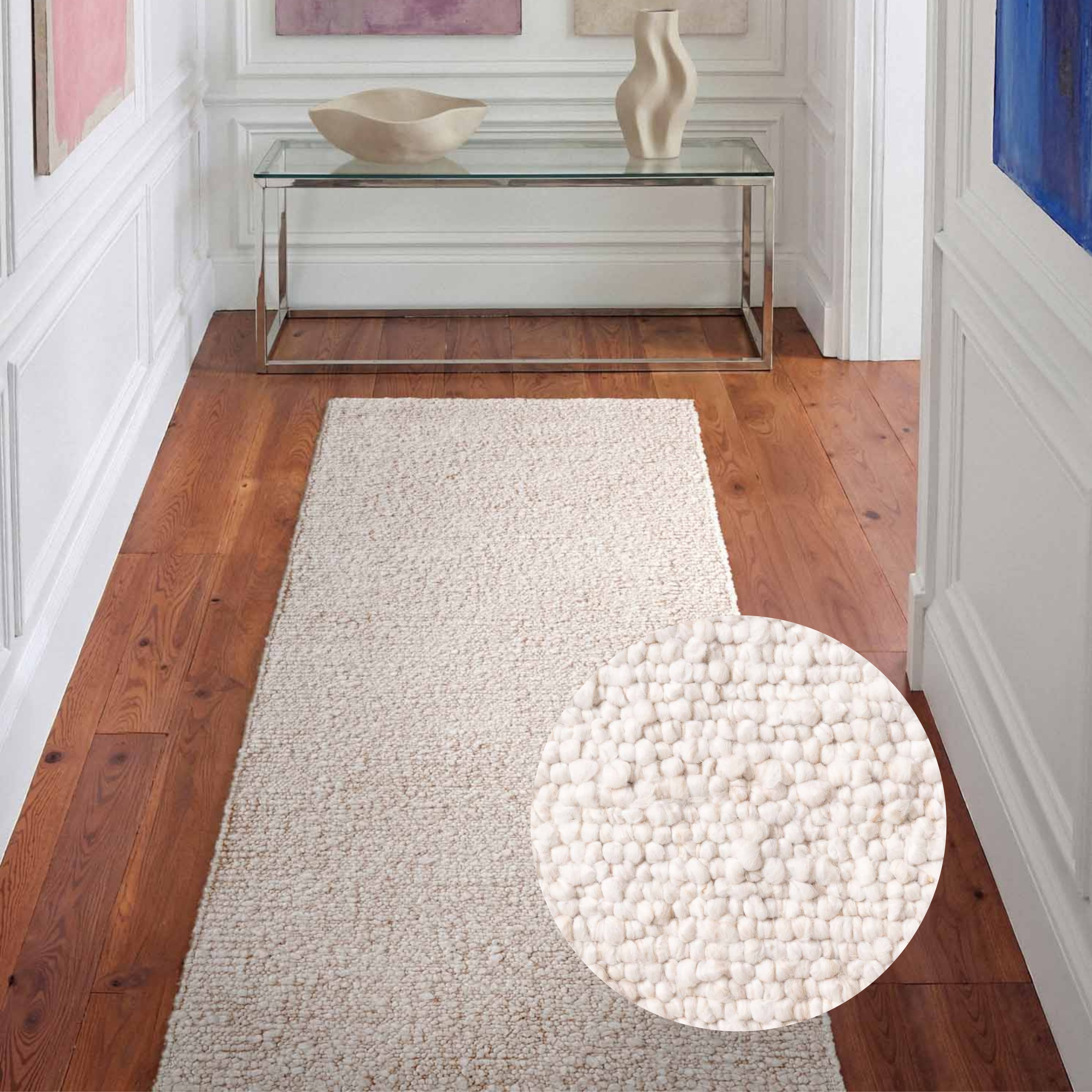 Ted Baker Portobello Teppich Creme 80x300cm