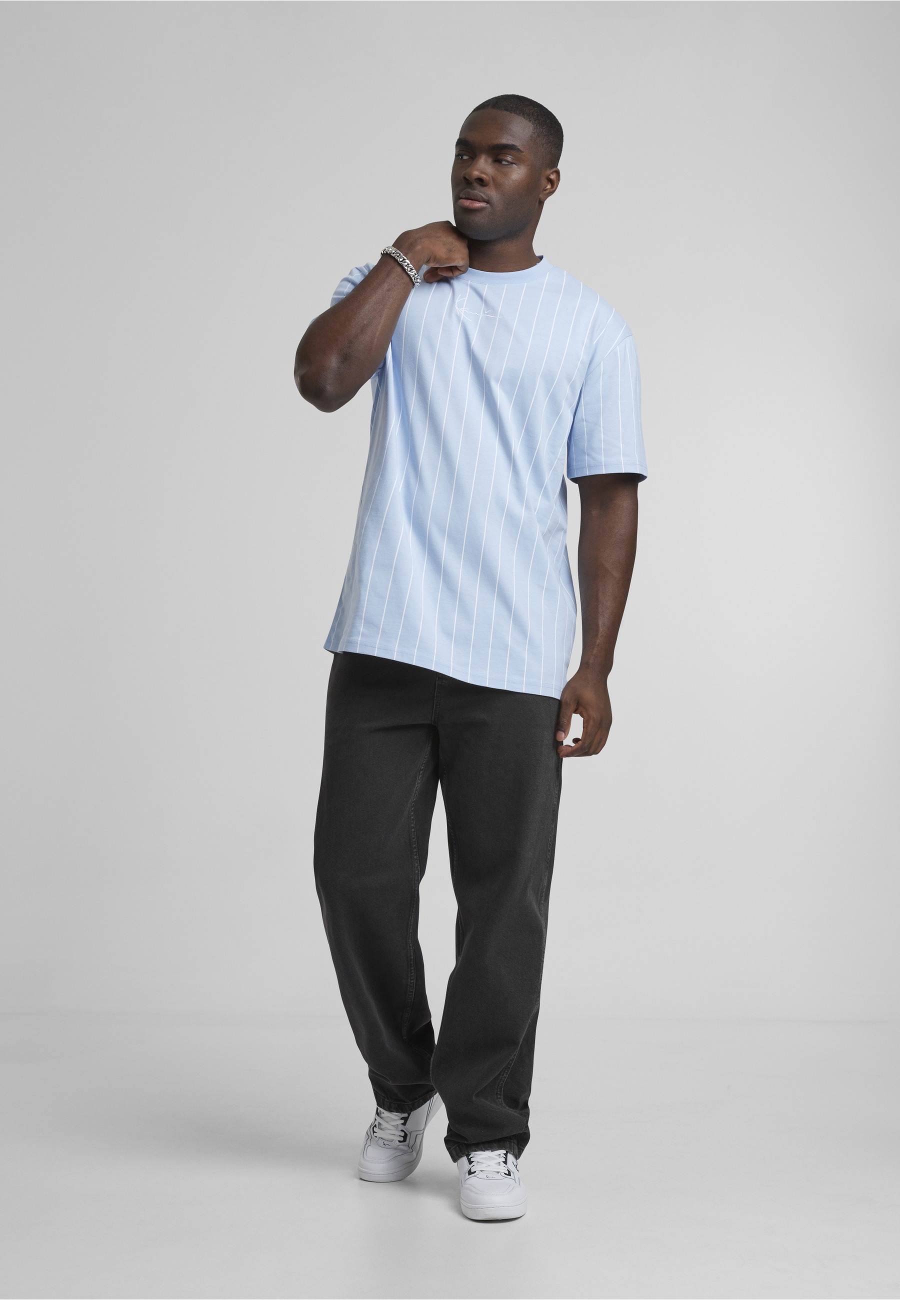 Karl Kani T-Shirt »Karl Kani Small Signature Essential Pinstripe Tee« 1 Stk.