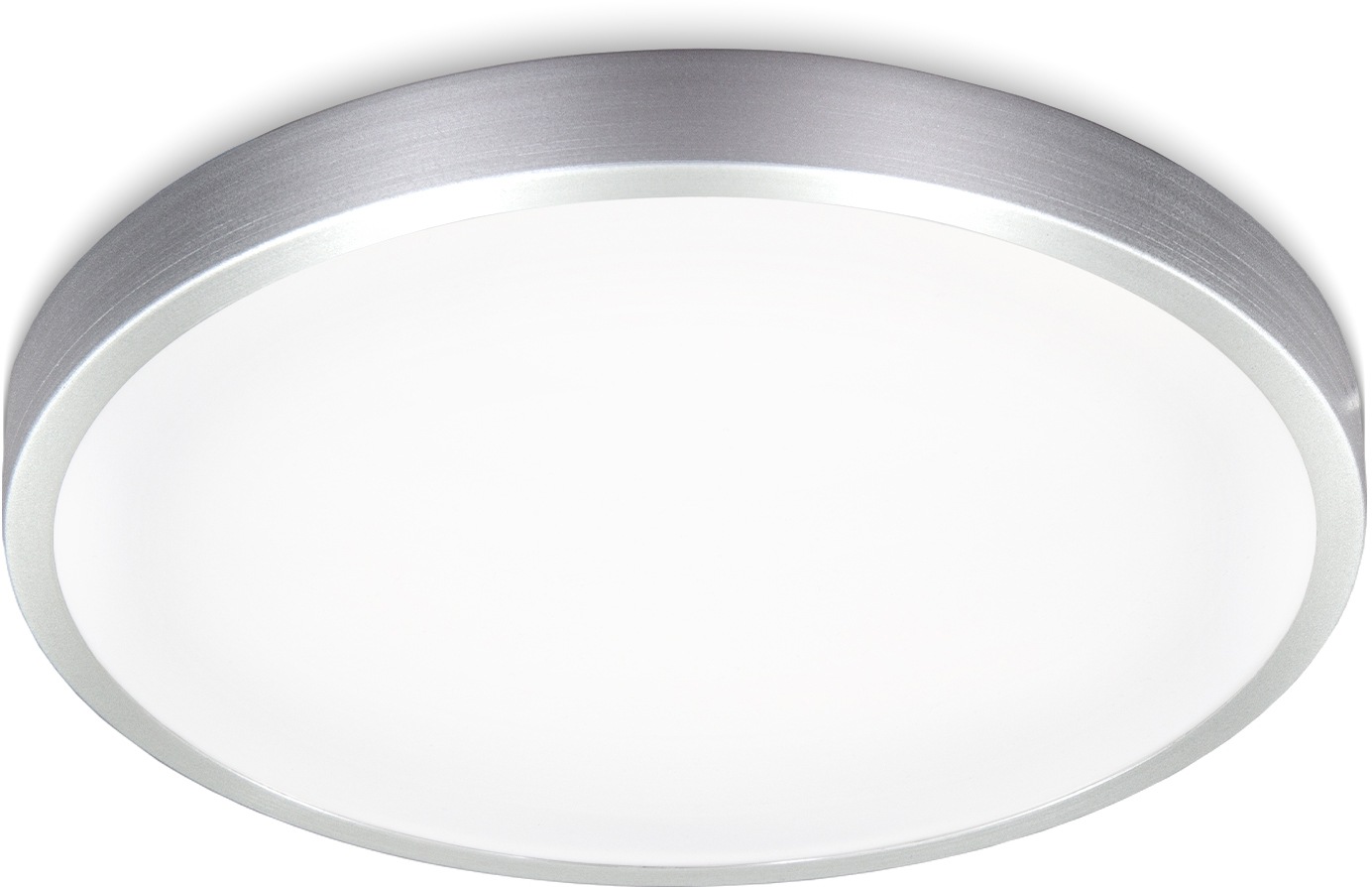 B.K.Licht LED Deckenleuchte, Lumen LED | flammig-flammig, BAUR IP20 LED-Modul 1500 Titan inkl. 1 Ø29cm Optik Deckenlampe 15W