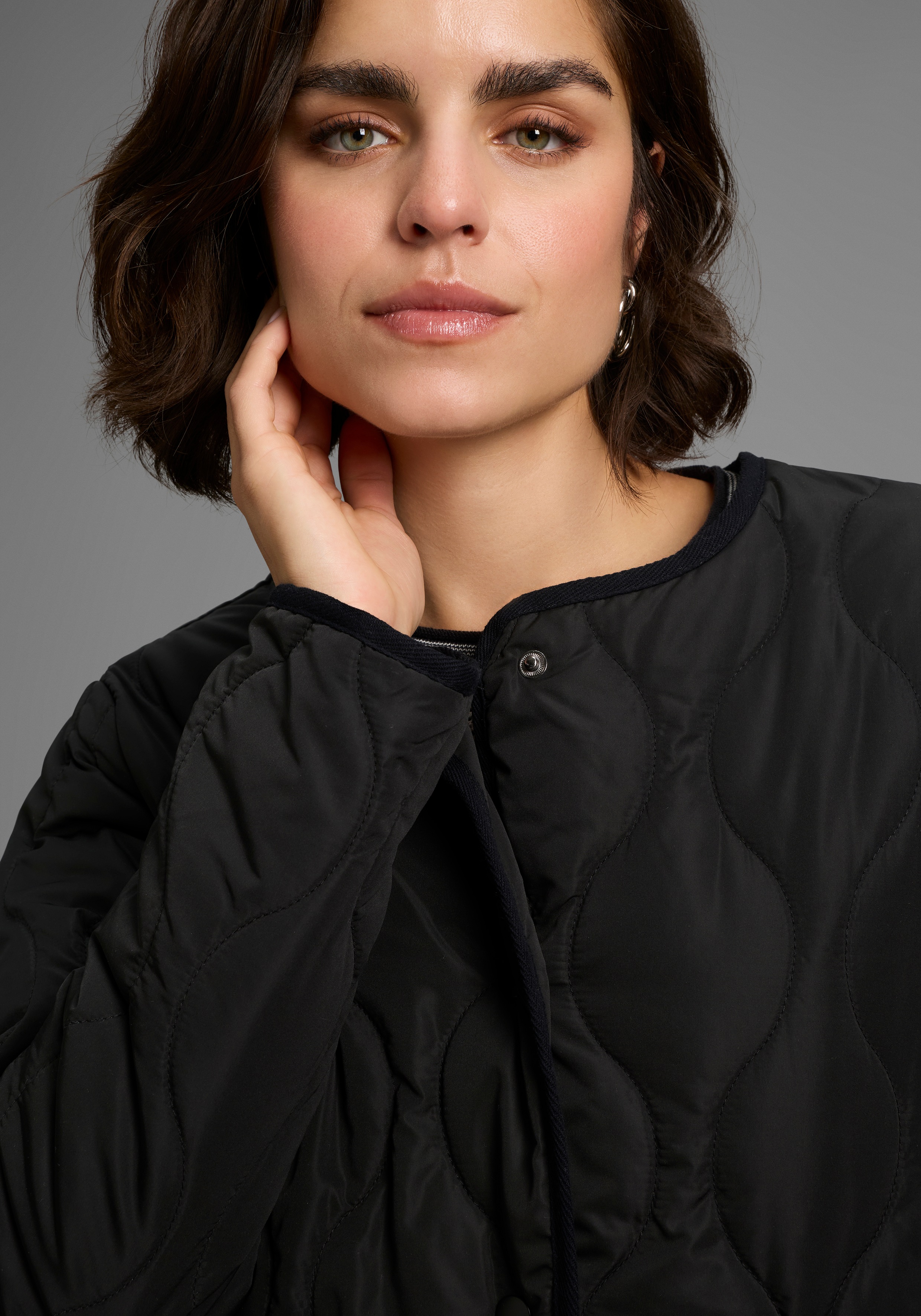 Thumbnail - Laura Scott Steppjacke ohne Kapuze Leichte Übergangsjacke, mit modischem Steppmuster