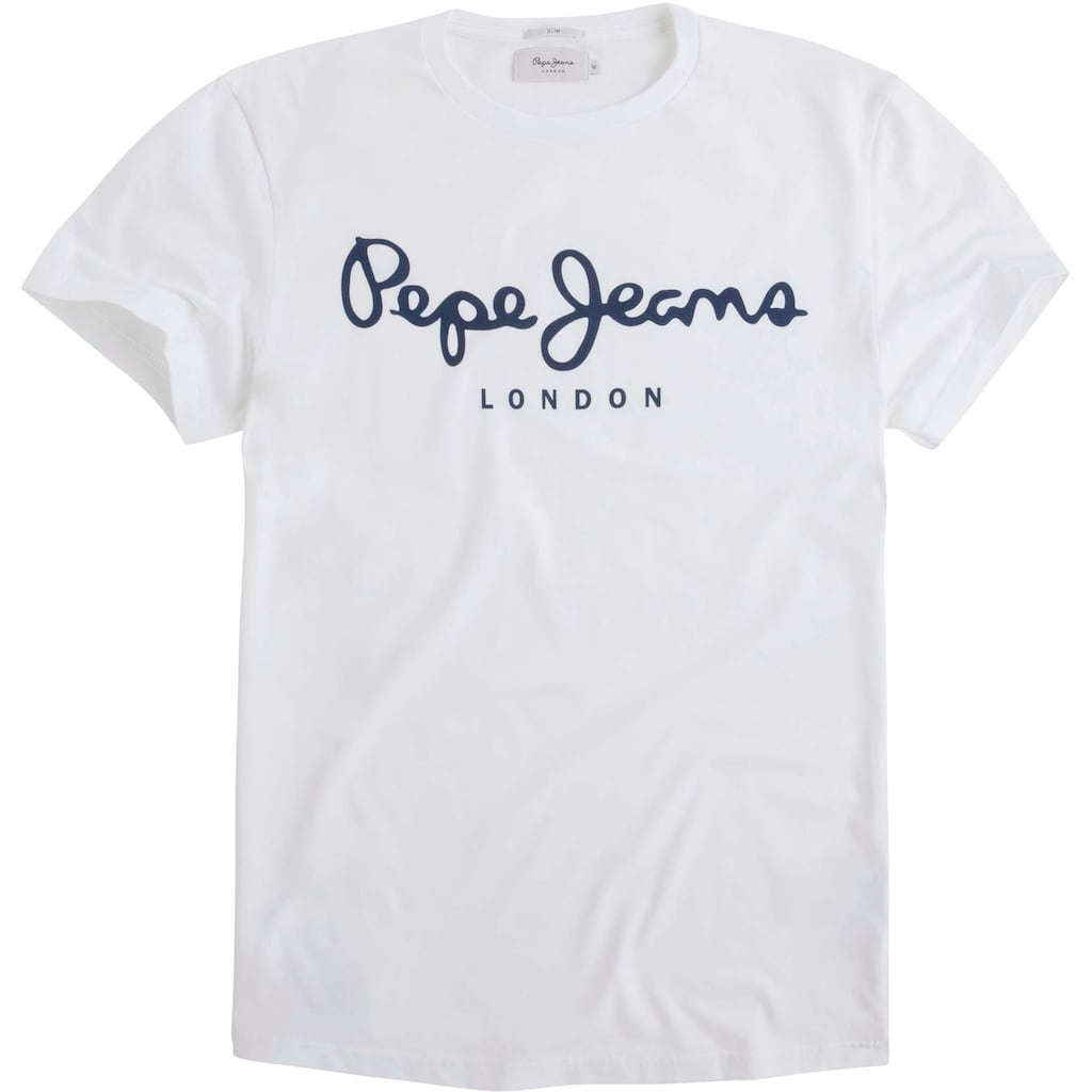 Pepe Jeans Rundhalsshirt »ORIGINAL STRETCH«