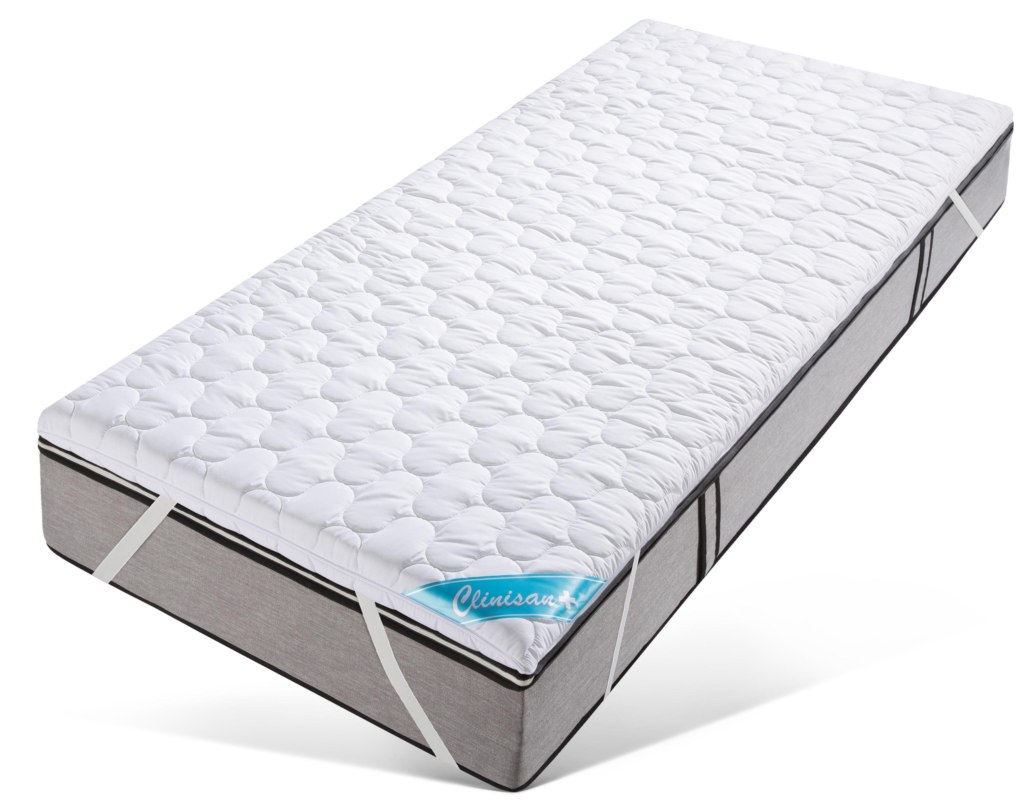 fan Topper "Komfortschaum, Clinisan Punktoflex Plus" Topper in verschiedenen Größen, druckentlastender Topper