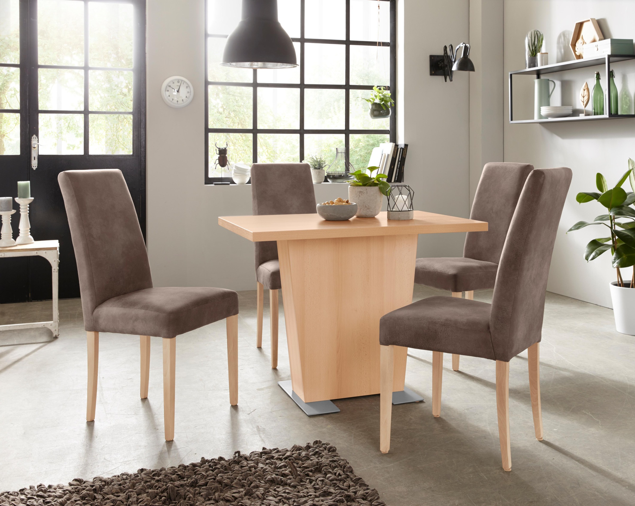 INOSIGN Säulen-Esstisch »Carola«, Breite 110 cm