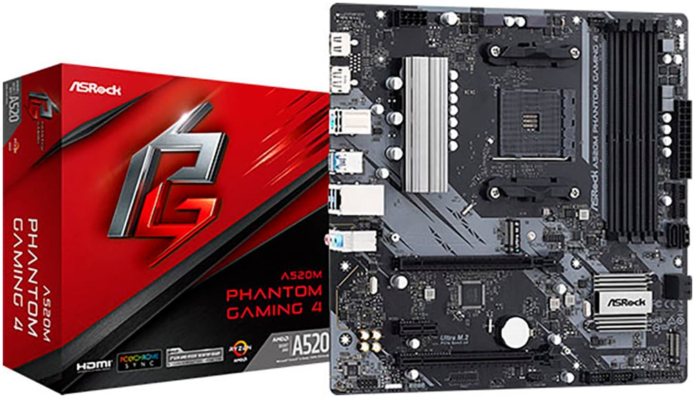 Mainboard »A520M Phantom Gaming 4«