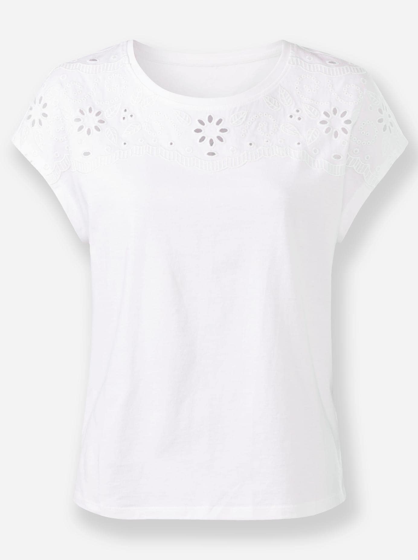 Inspirationen Rundhalsshirt »Rundhals-Shirt«, (1 tlg.)