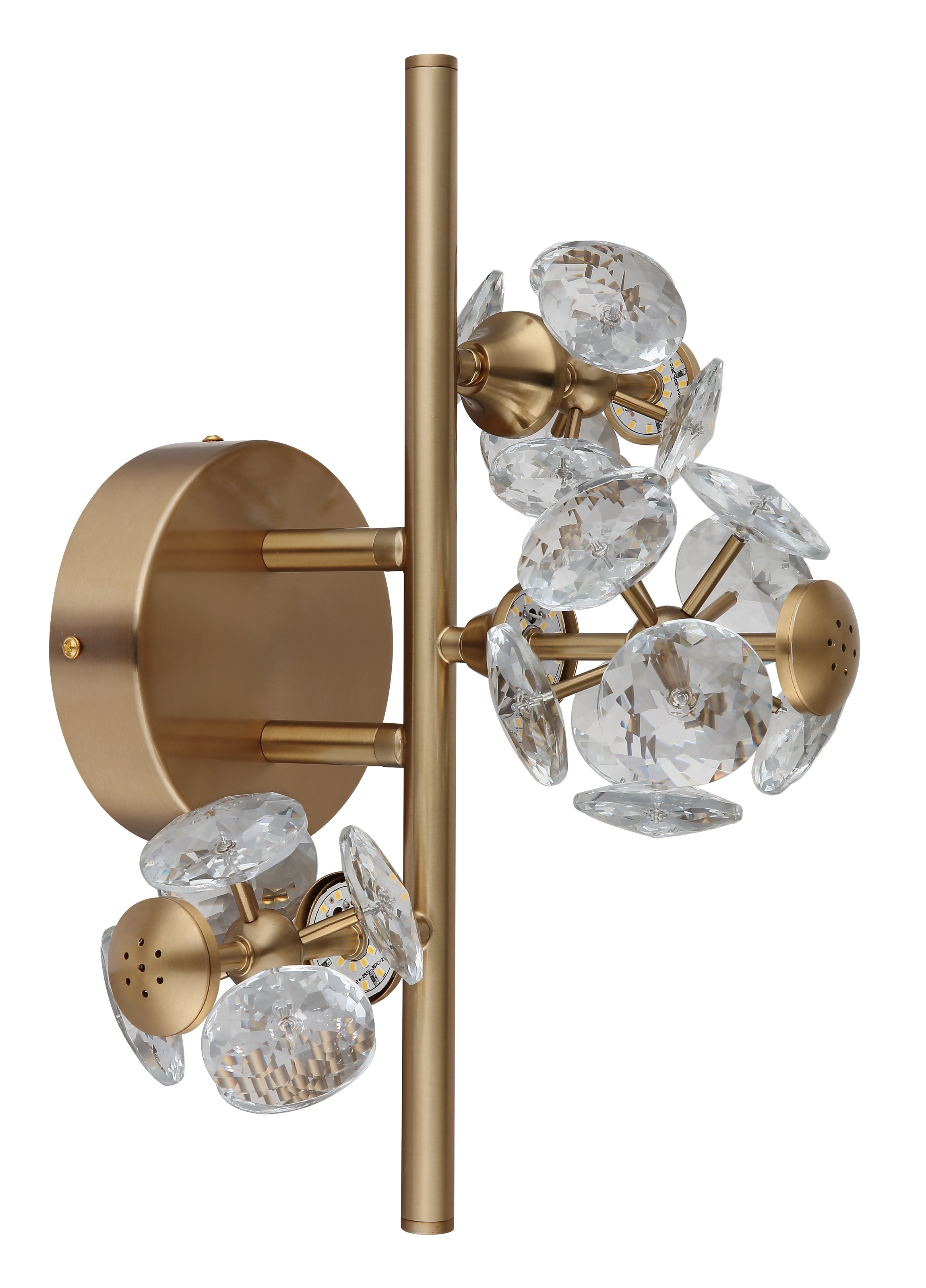 GLOBO LIGHTING Wandleuchte »VIRINA« LED-Modul 1 Stk. Warmweiß Wandlampe Wand Wohnzimmer Flur Wandbeleuchtung