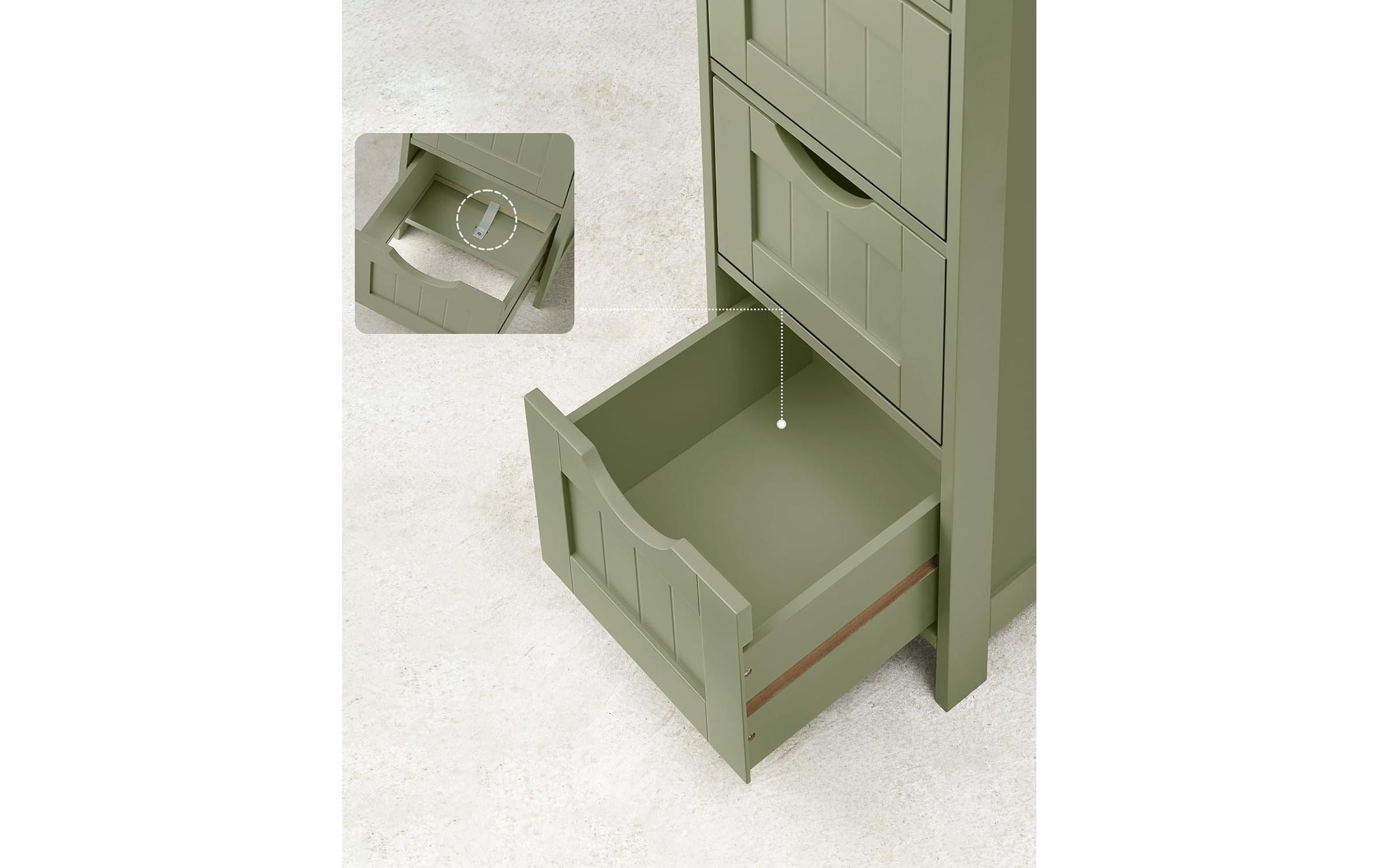 VASAGLE Kommode »Landhausstil 30 x 82 cm«
