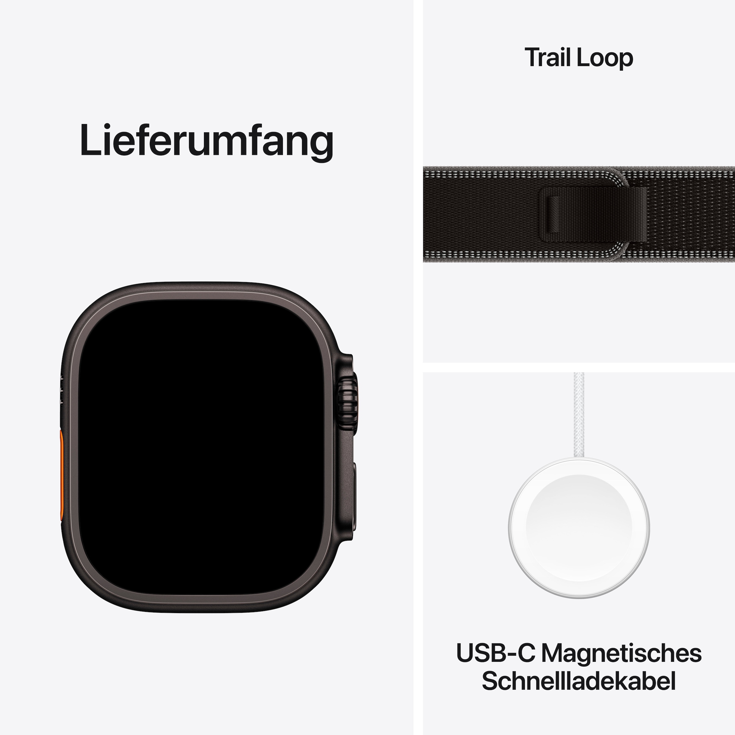 Apple Smartwatch »Watch Ultra 3 GPS + Cellular 49mm«, Watch OS, 64 GB